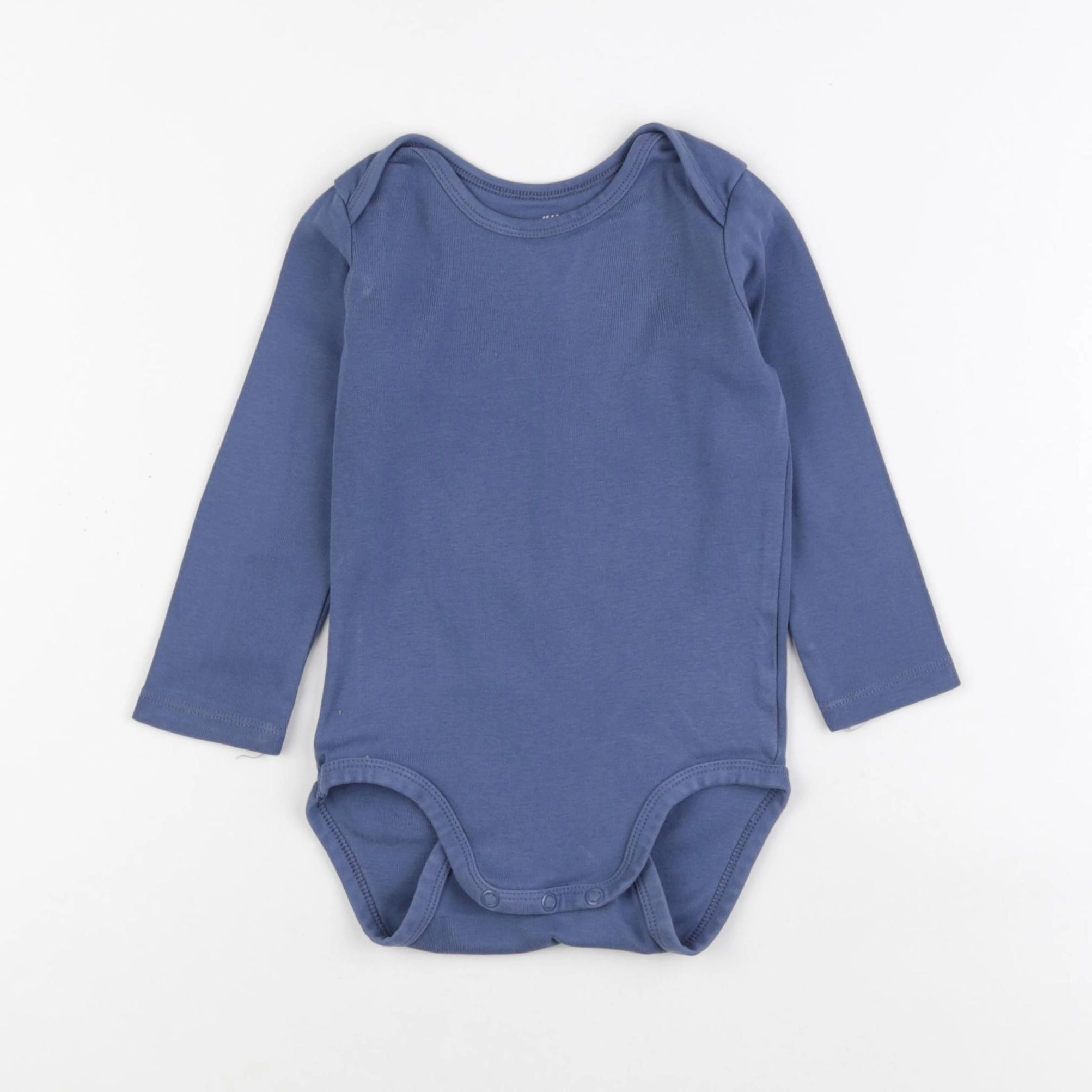 H&M - body bleu - 12/18 mois