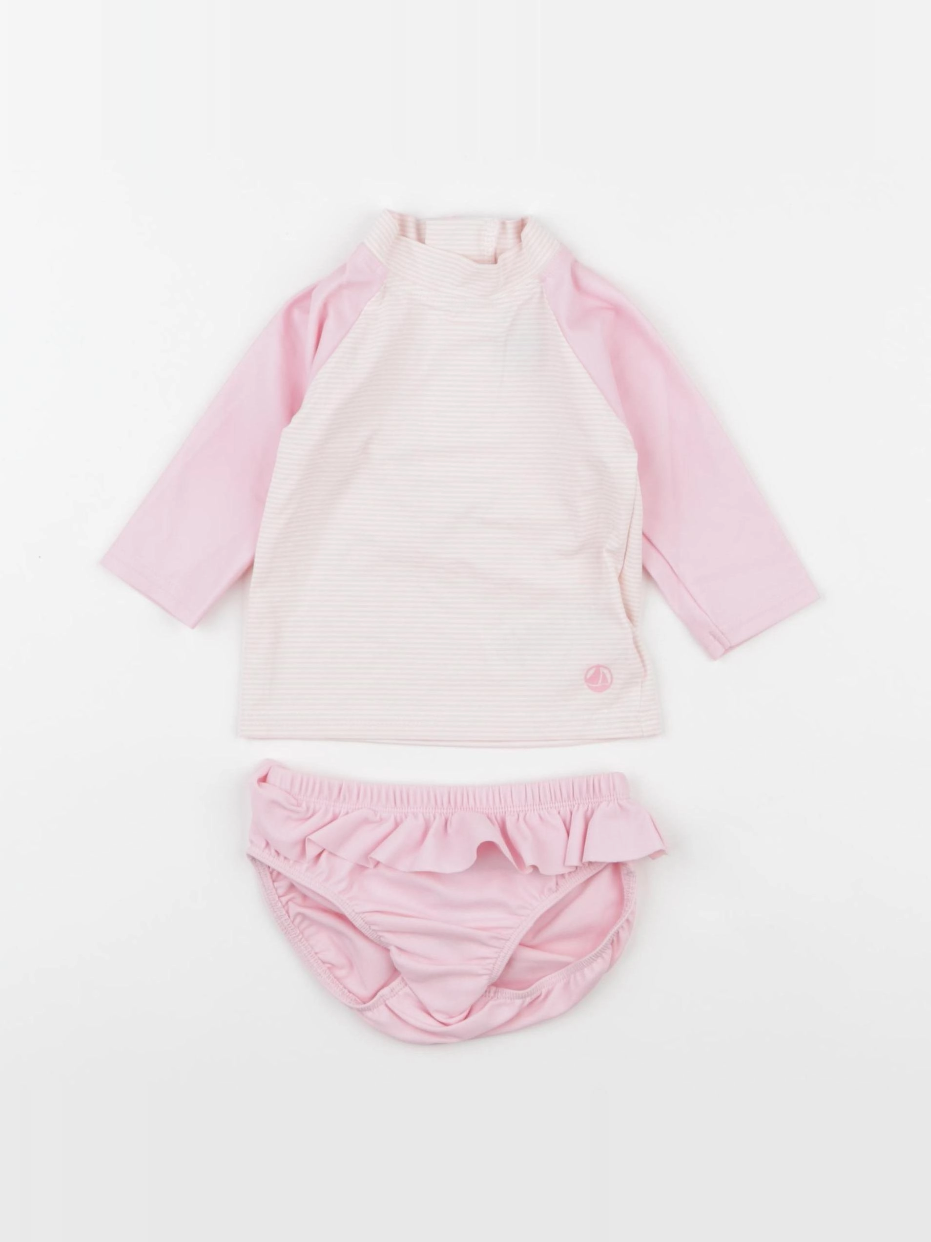 Petit Bateau - maillot de bain rose - 6 mois