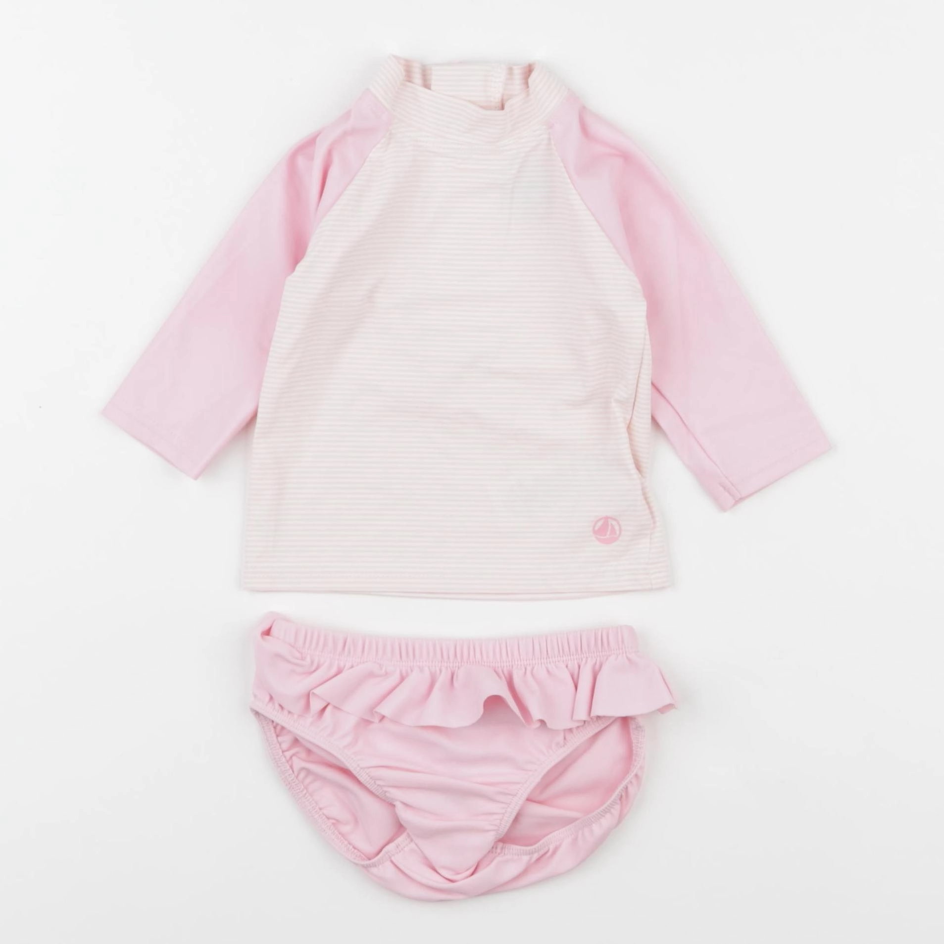 Petit Bateau - maillot de bain rose - 6 mois