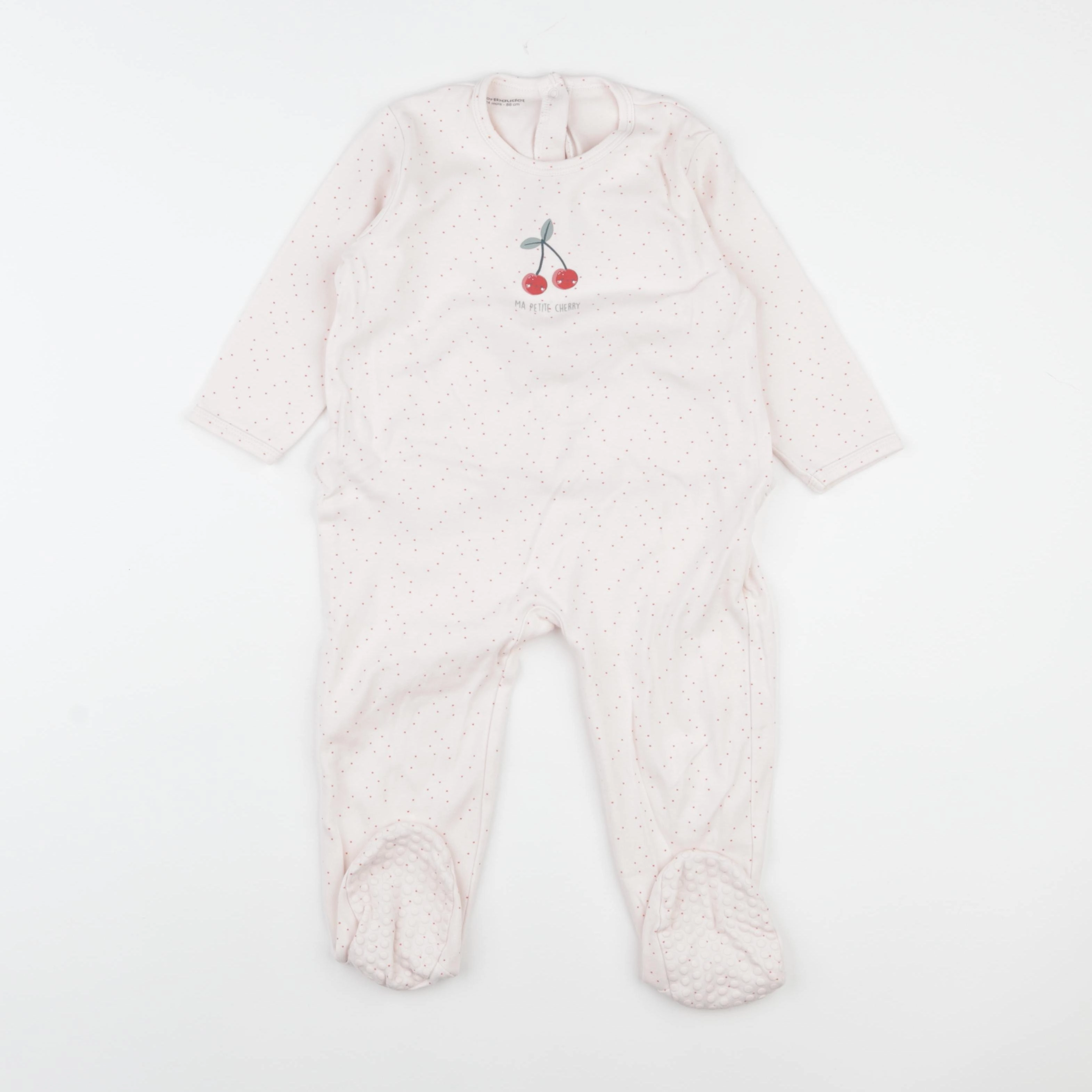 Vertbaudet - pyjama coton rose - 24 mois