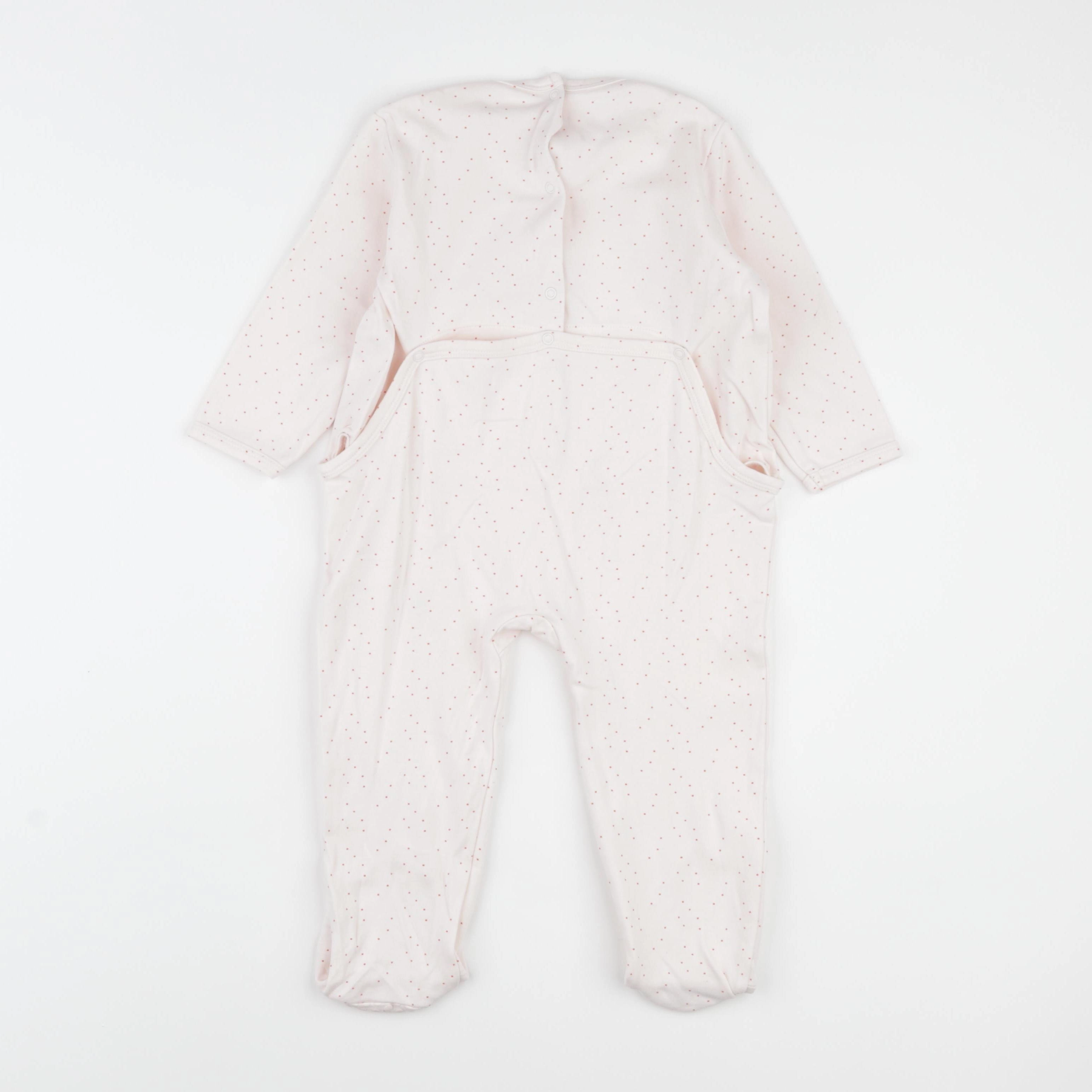 Vertbaudet - pyjama coton rose - 24 mois