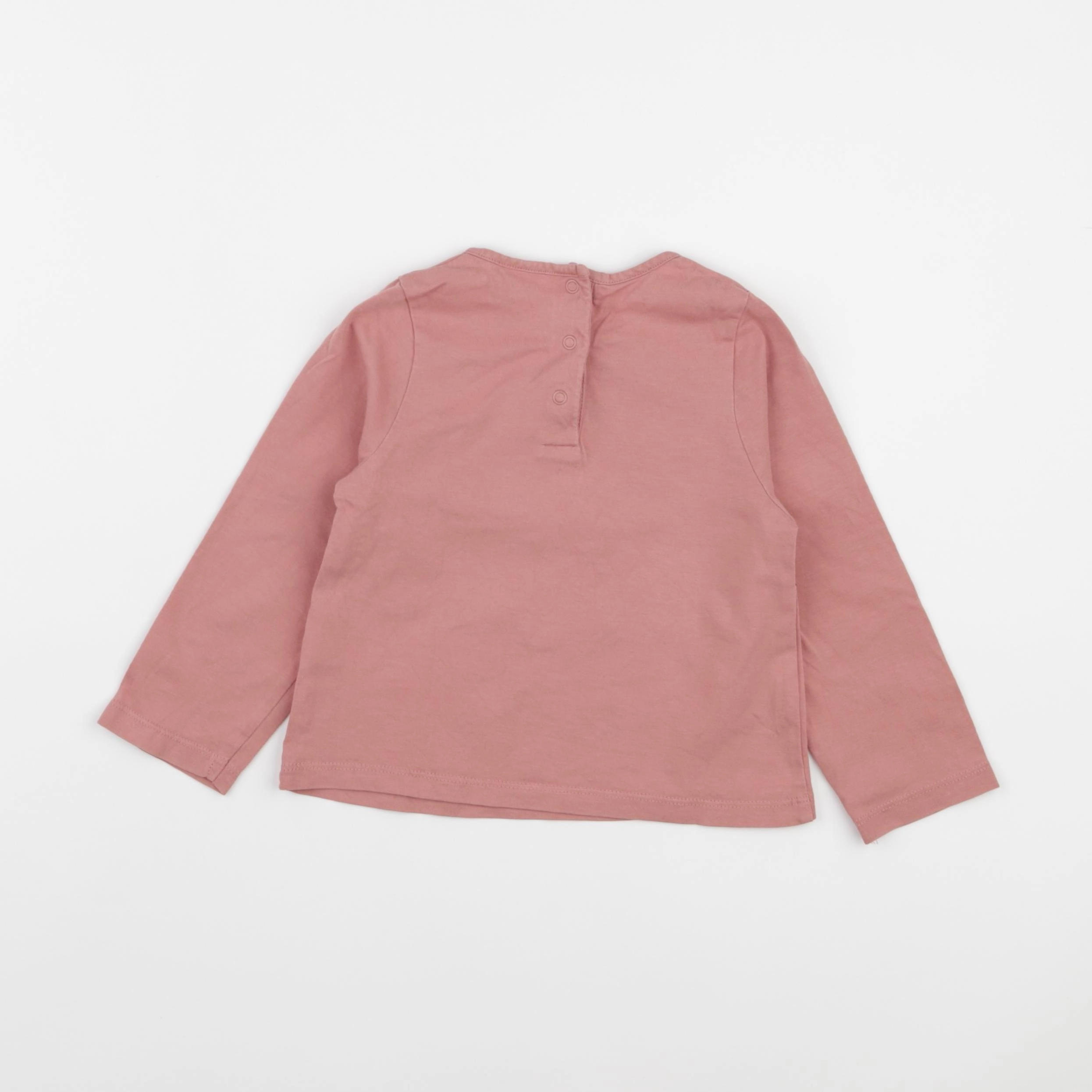 Vertbaudet - tee-shirt rose - 24 mois