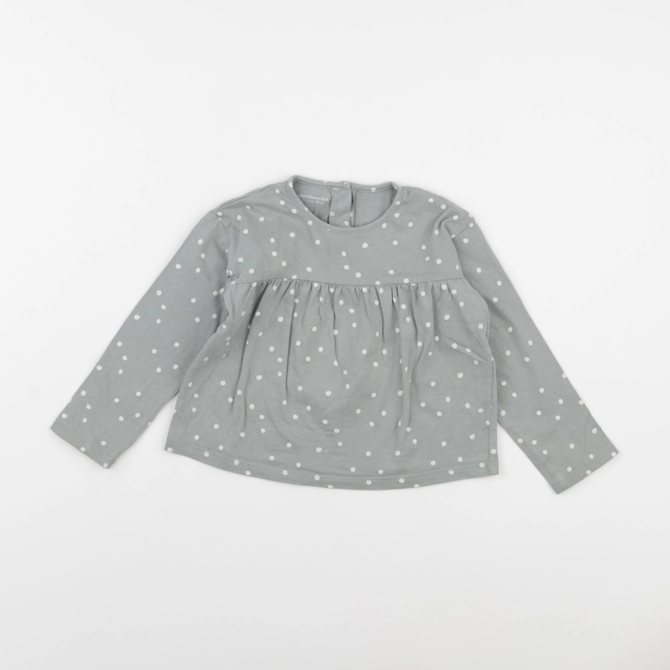 Vertbaudet - tee-shirt vert - 24 mois