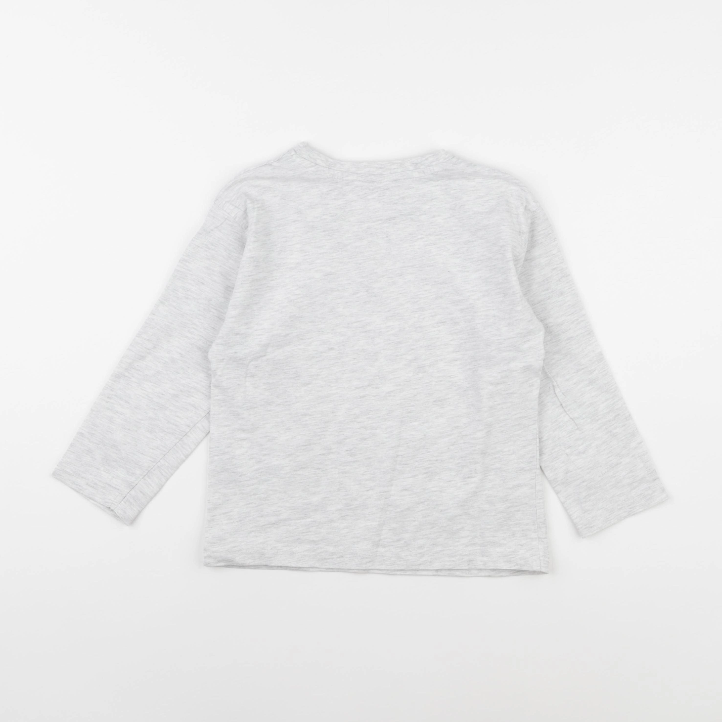 Vertbaudet - tee-shirt gris - 6 ans