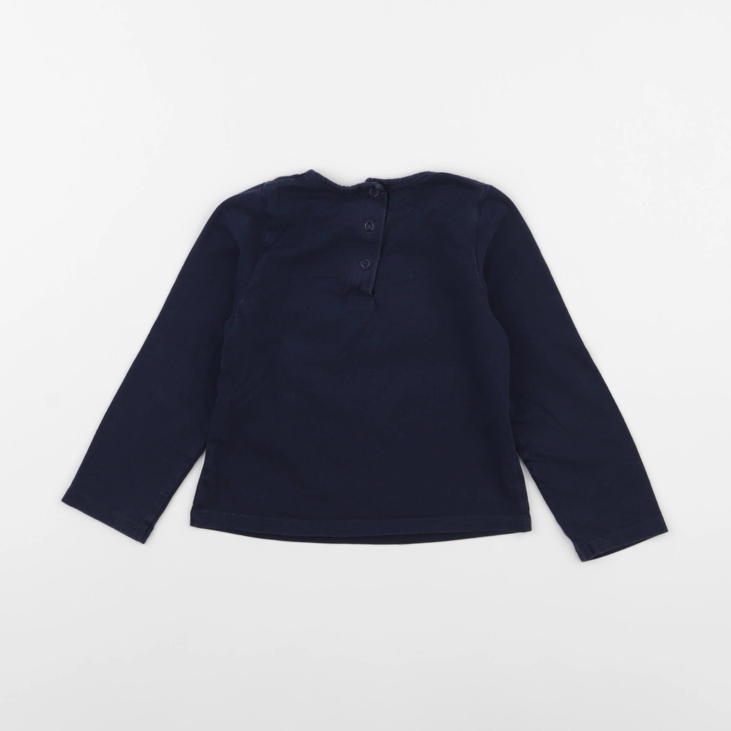 Vertbaudet - tee-shirt bleu - 24 mois