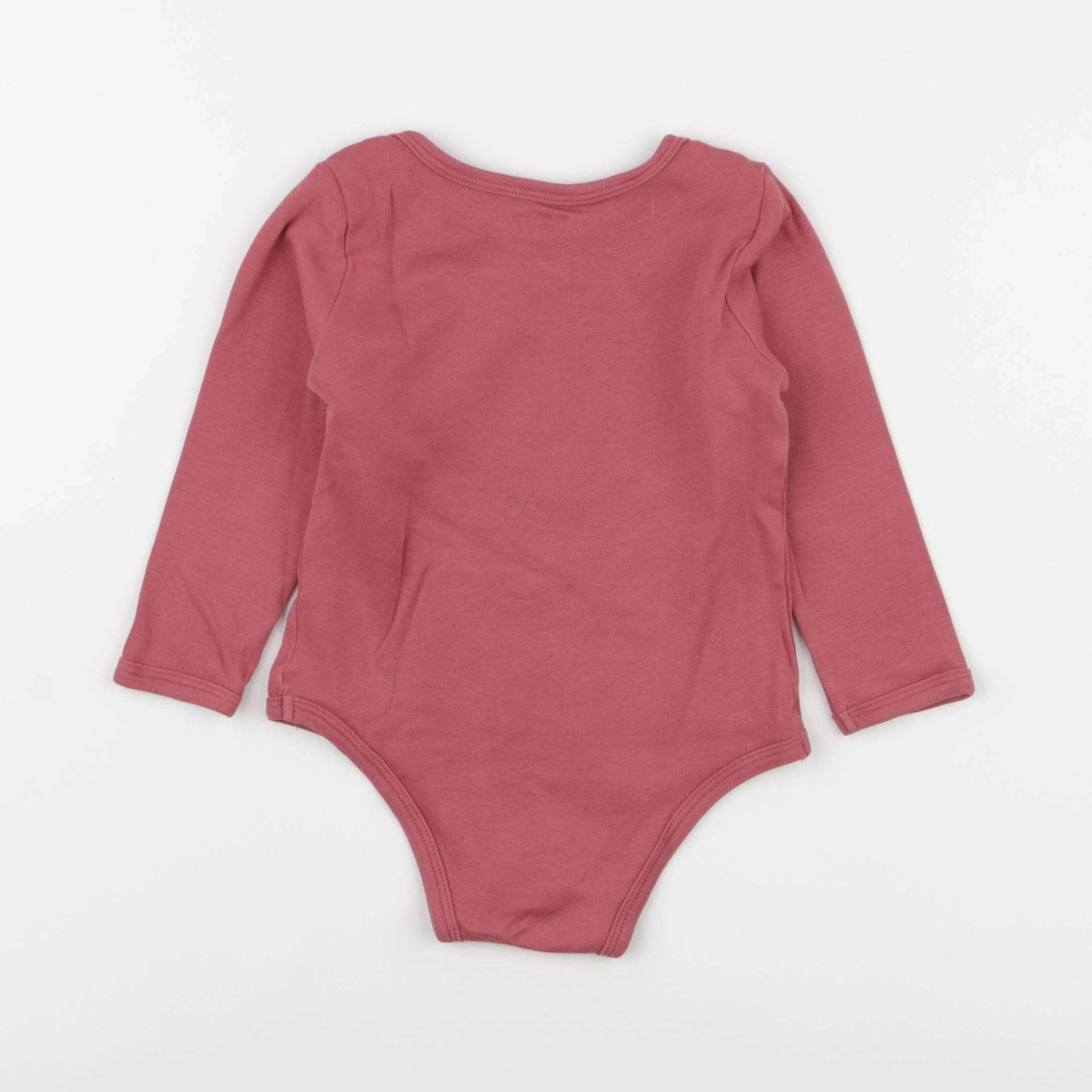 Vertbaudet - body rouge - 24 mois