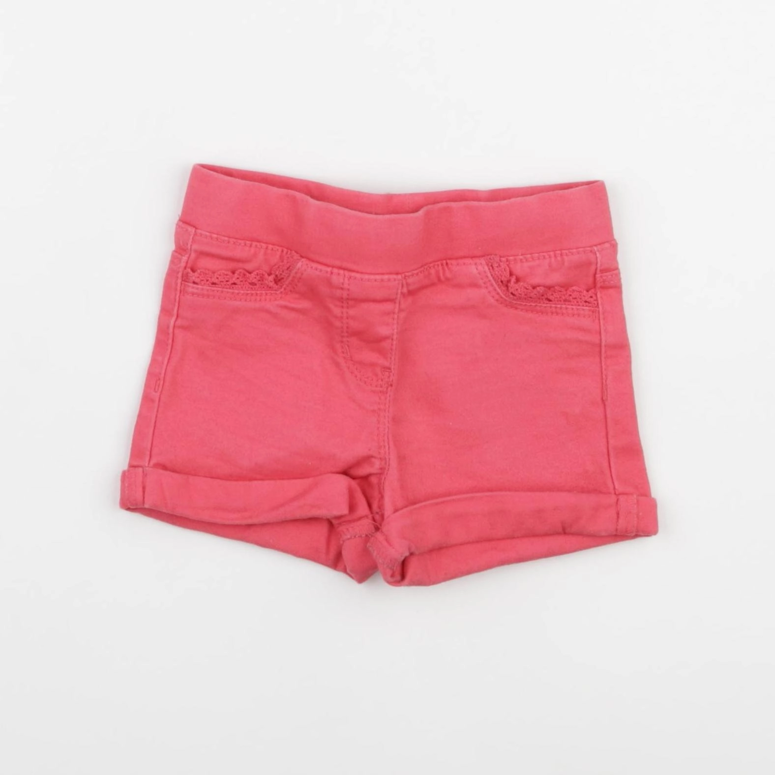 Vertbaudet - short rose - 2 ans