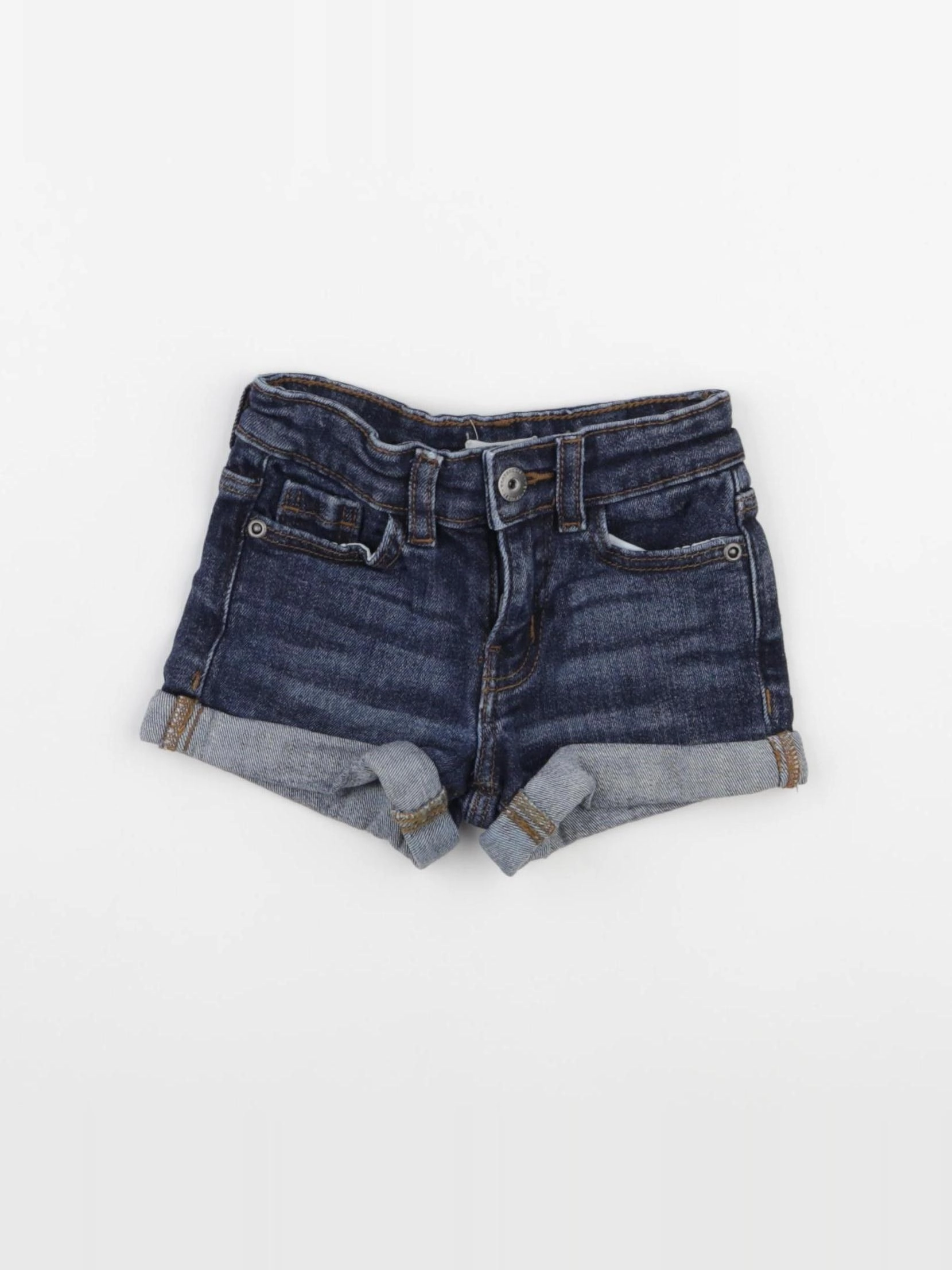 Vertbaudet - short bleu - 2 ans