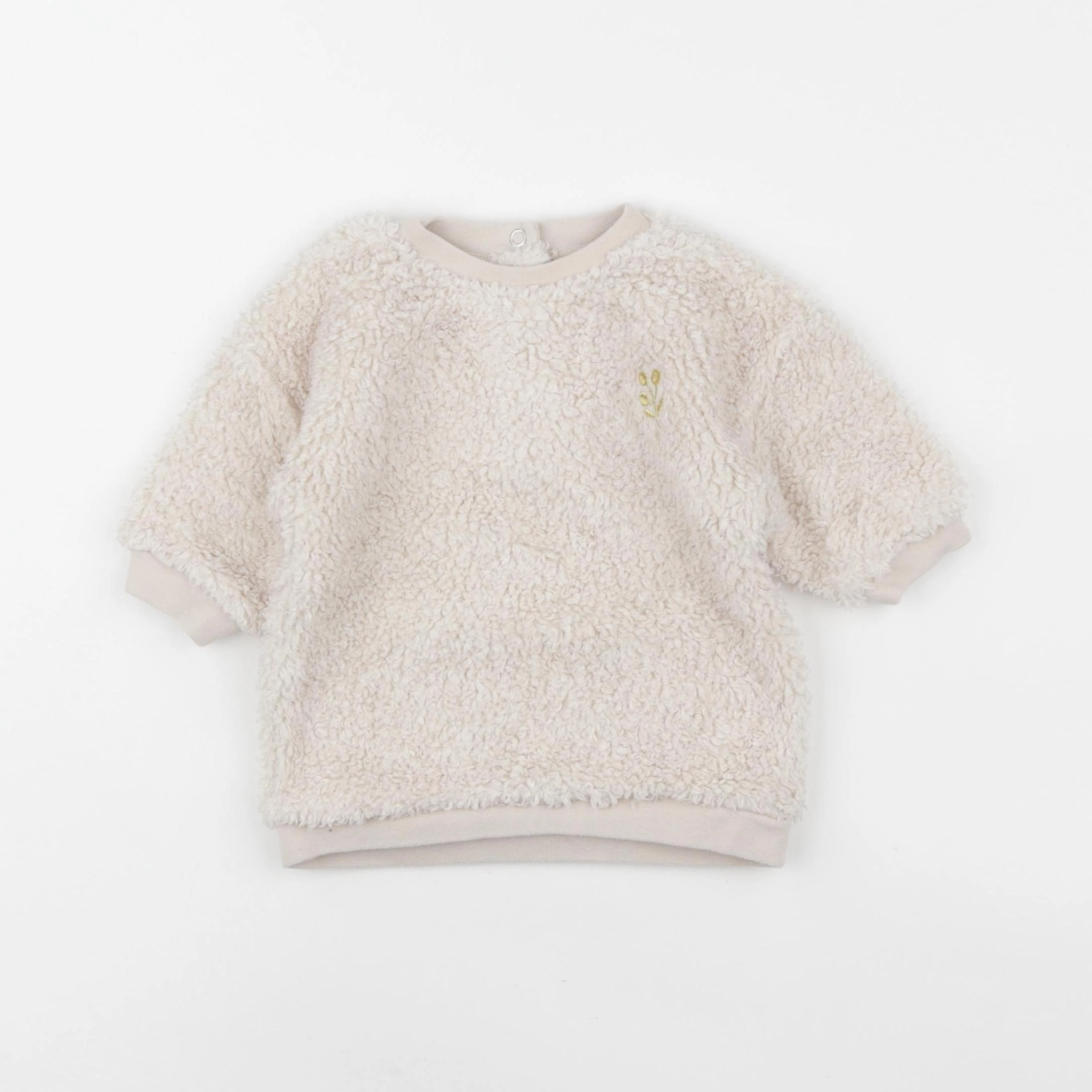 Vertbaudet - robe beige - 3 mois