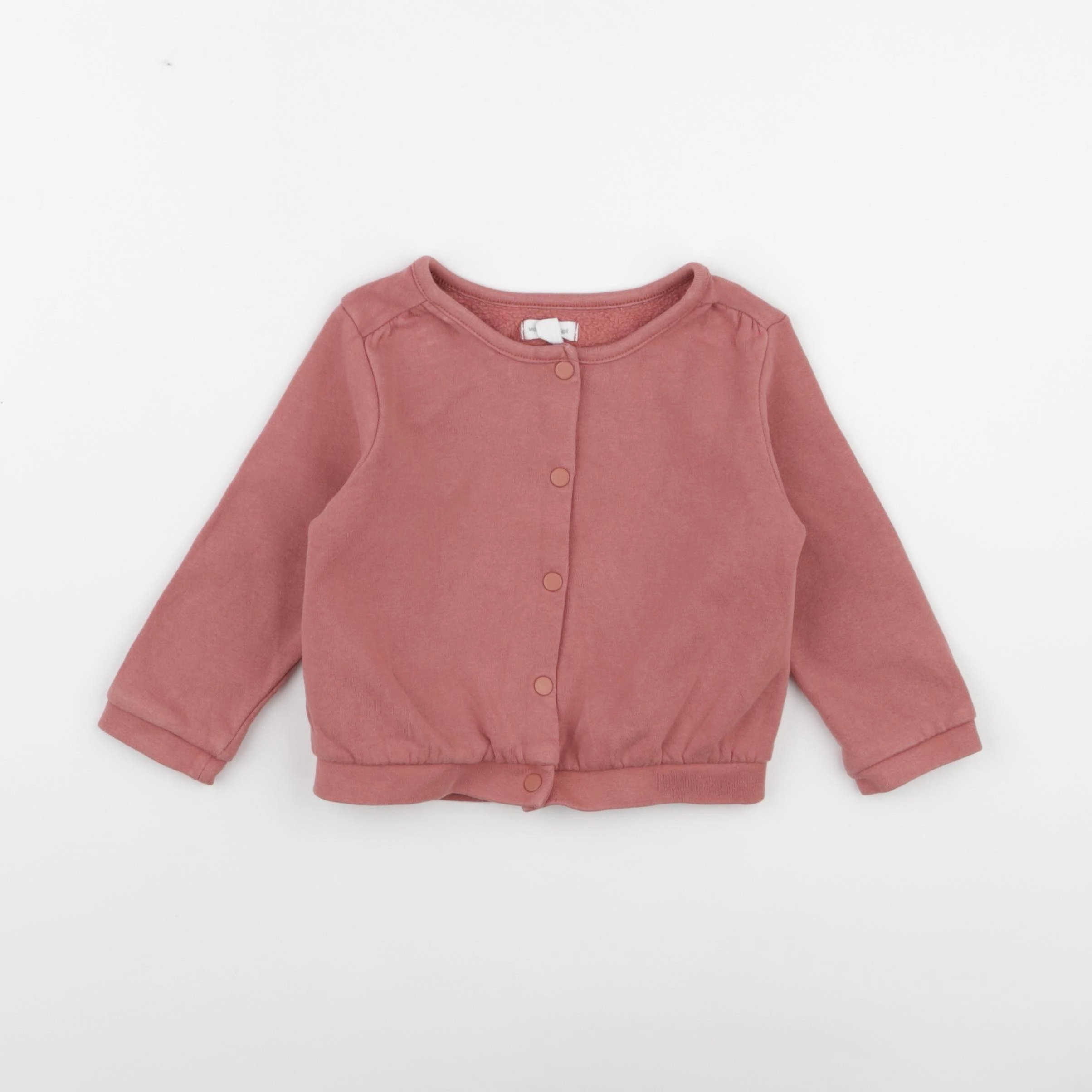 Vertbaudet - gilet rose - 18 mois