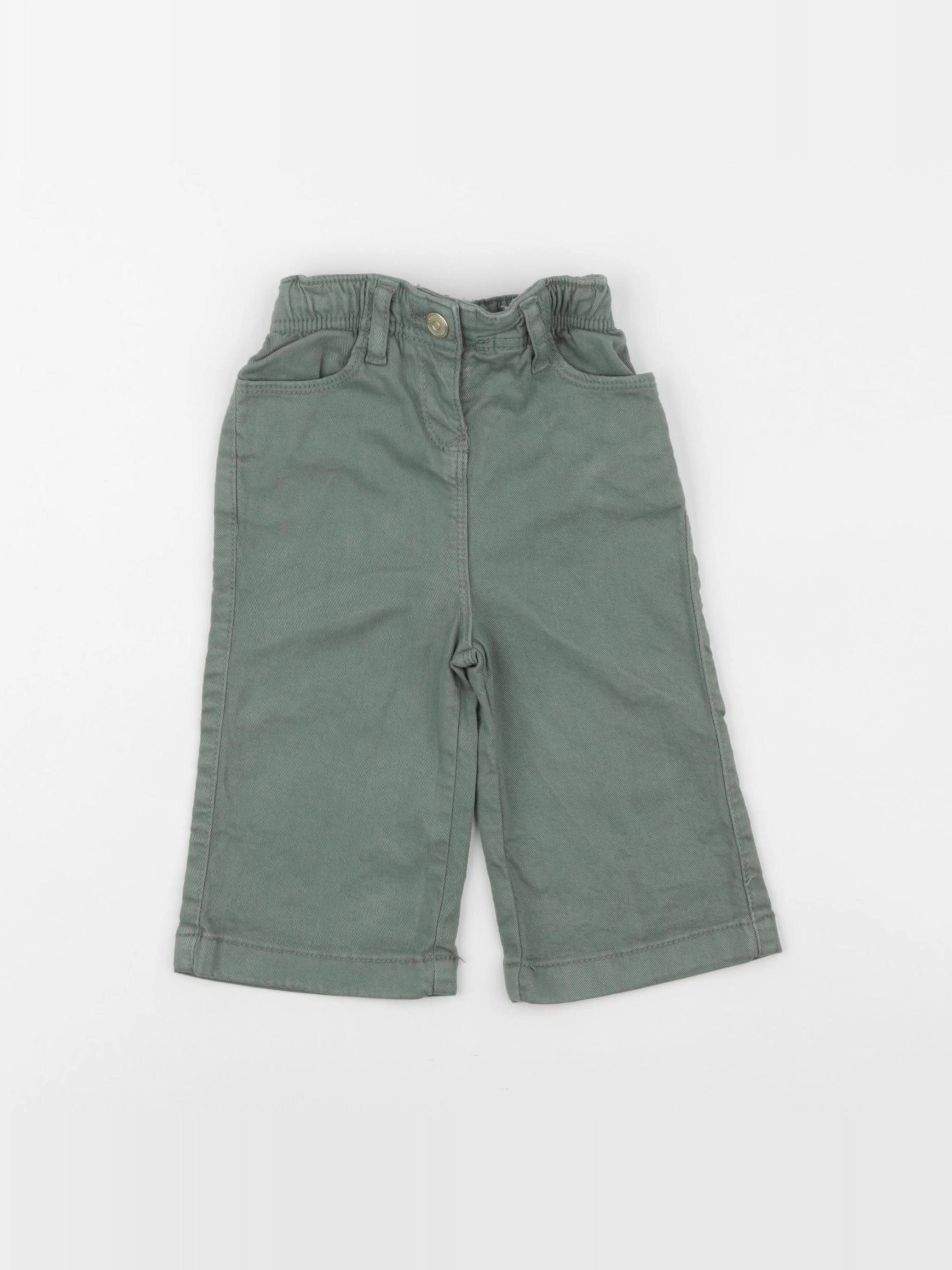Tape à l'oeil - pantalon vert - 9 mois