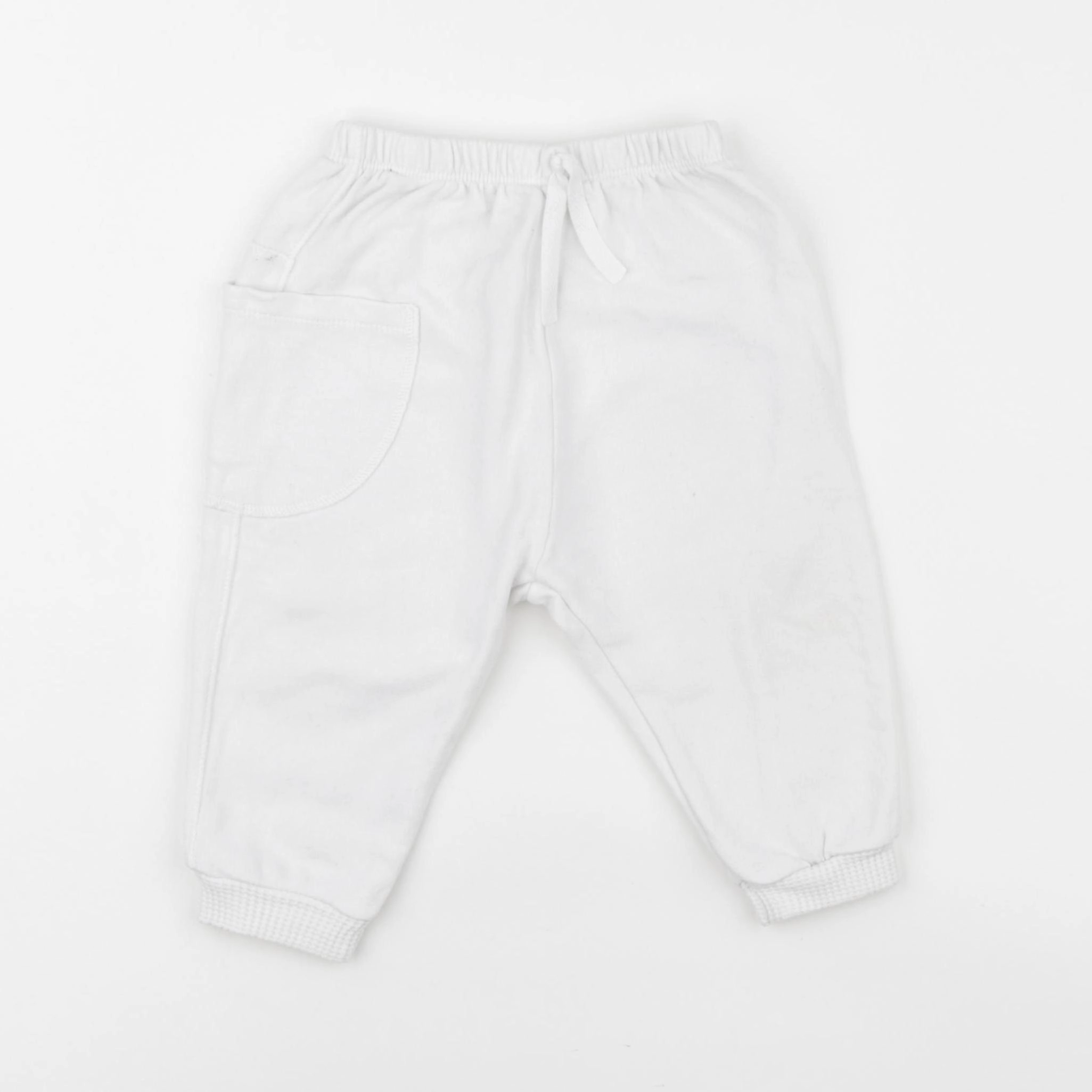 Zara - jogging blanc - 9/12 mois