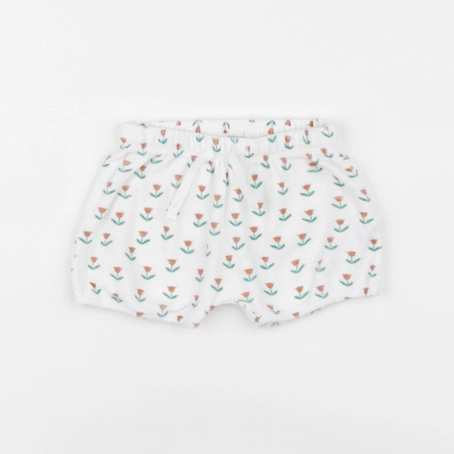 Boutchou - short blanc - 3 mois