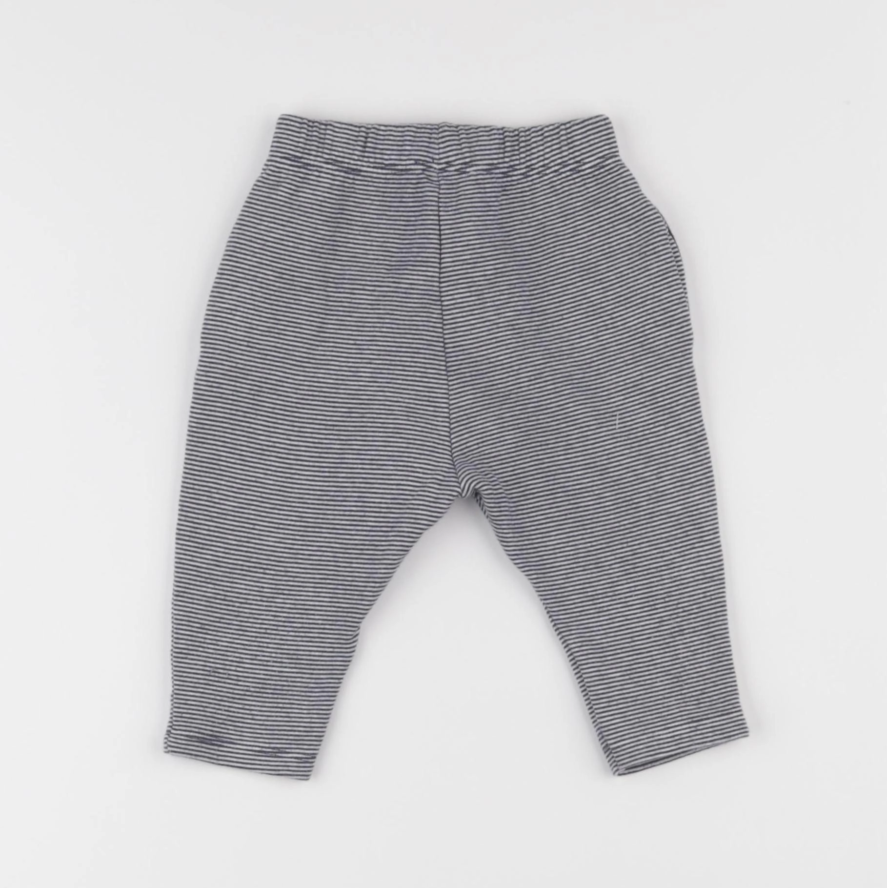 Petit Bateau - pantalon bleu - 6 mois