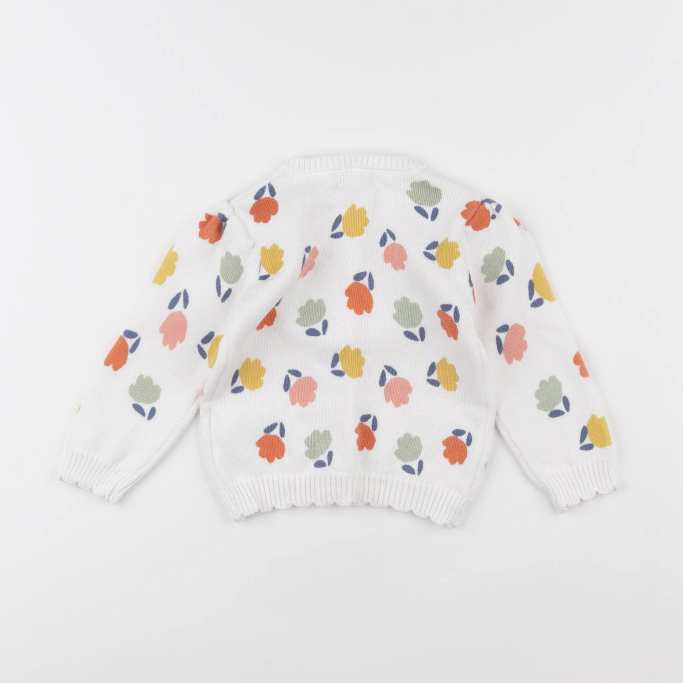 Boutchou - gilet blanc - 24 mois