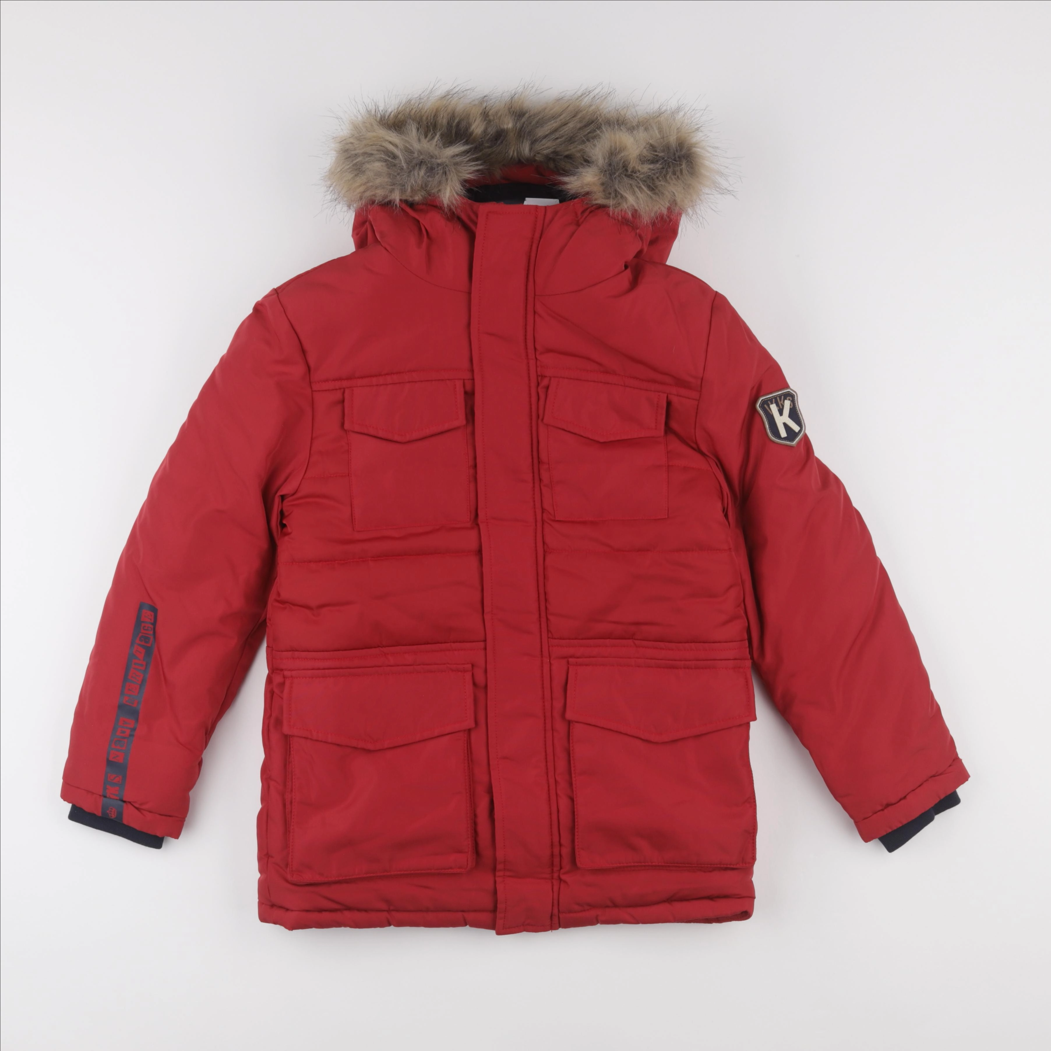 IKKS - parka rouge - 10 ans