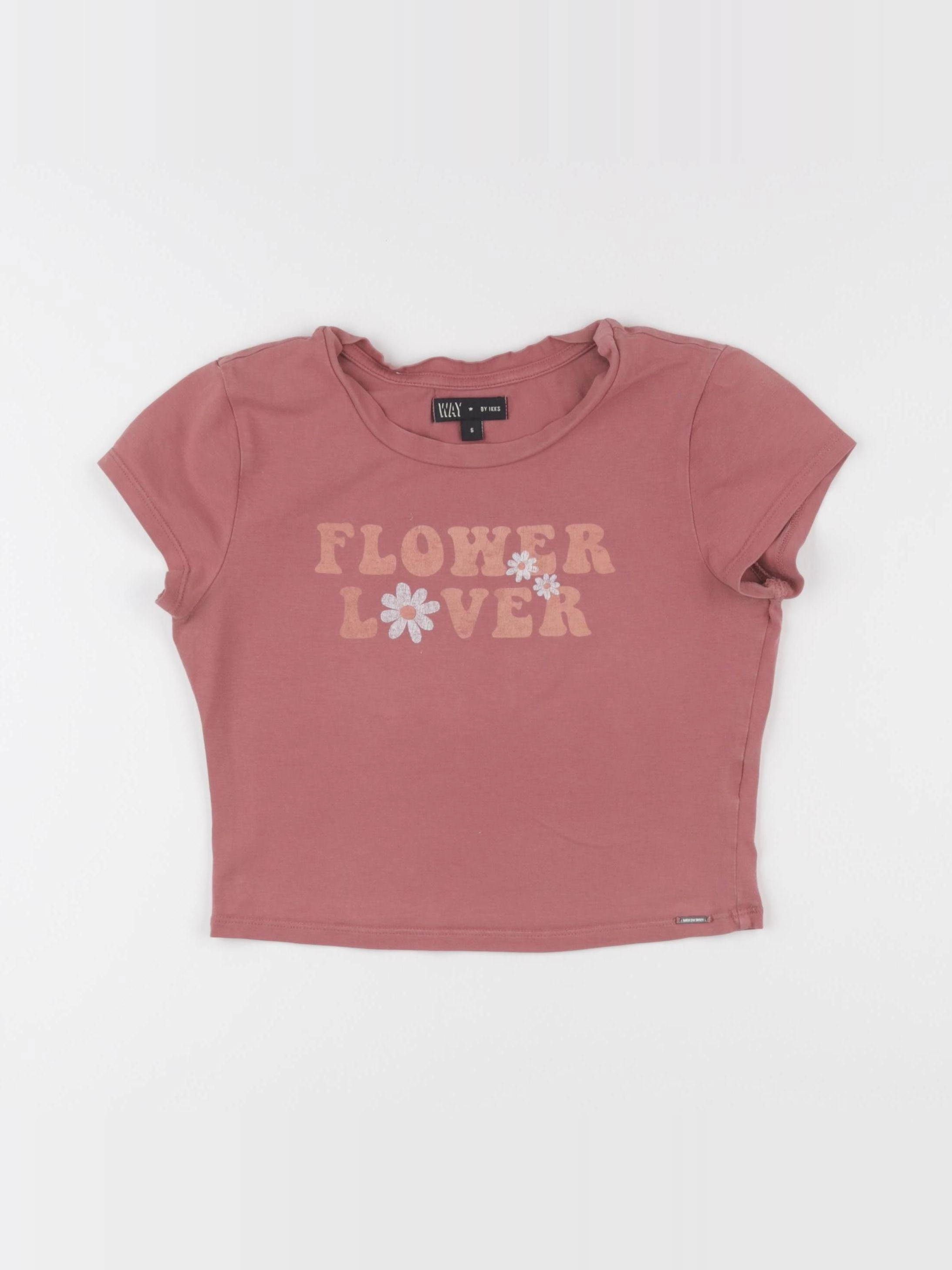 IKKS - tee-shirt rose - 14 ans