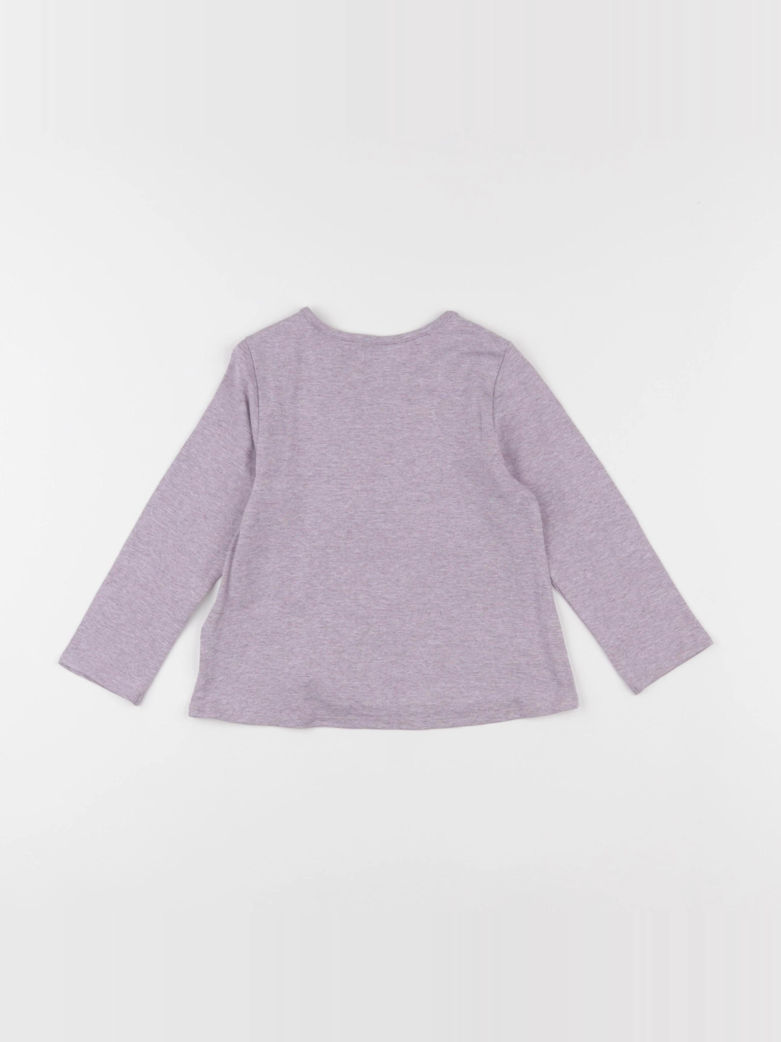 IKKS - tee-shirt violet - 2 ans