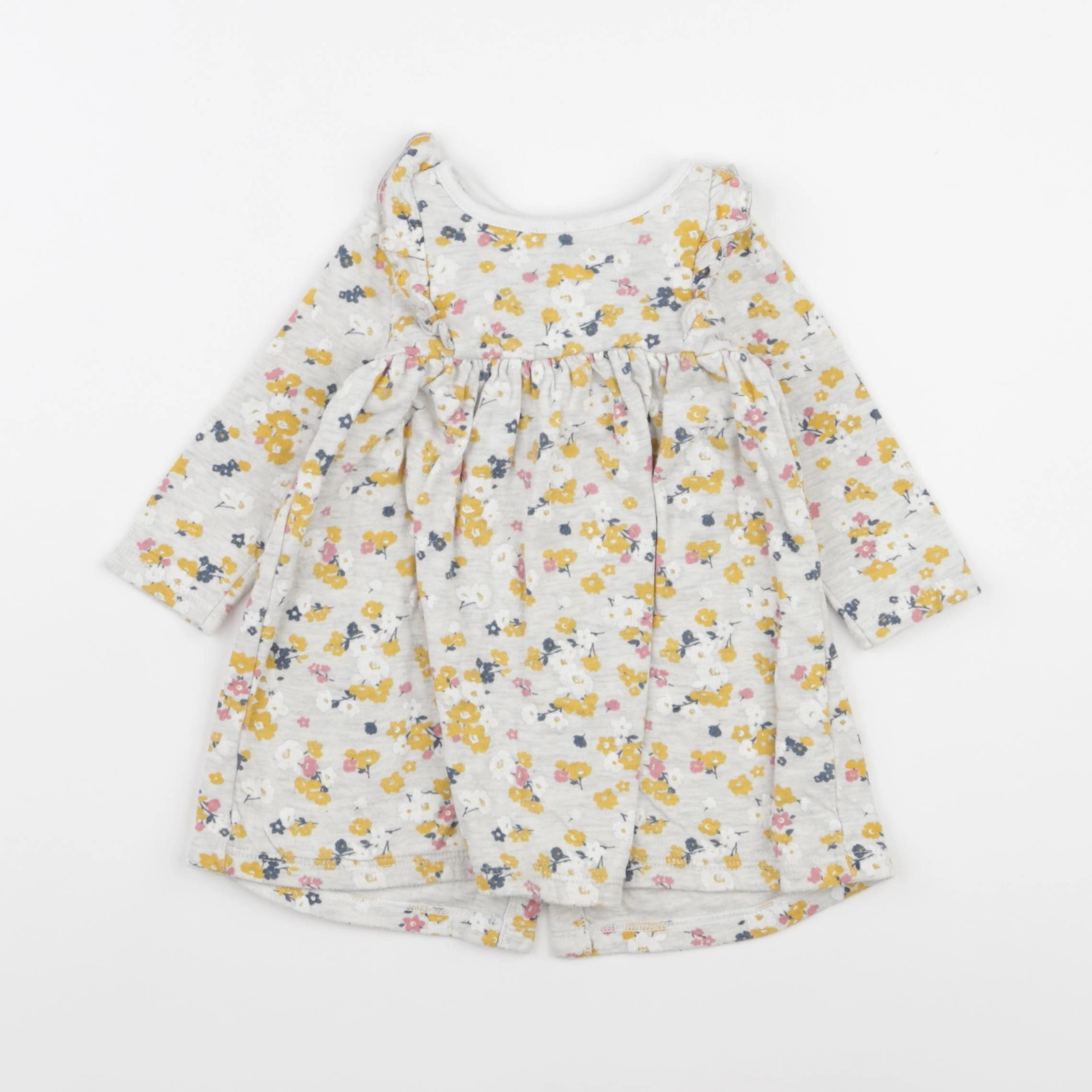 Petit Bateau - robe multicolore - 12 mois