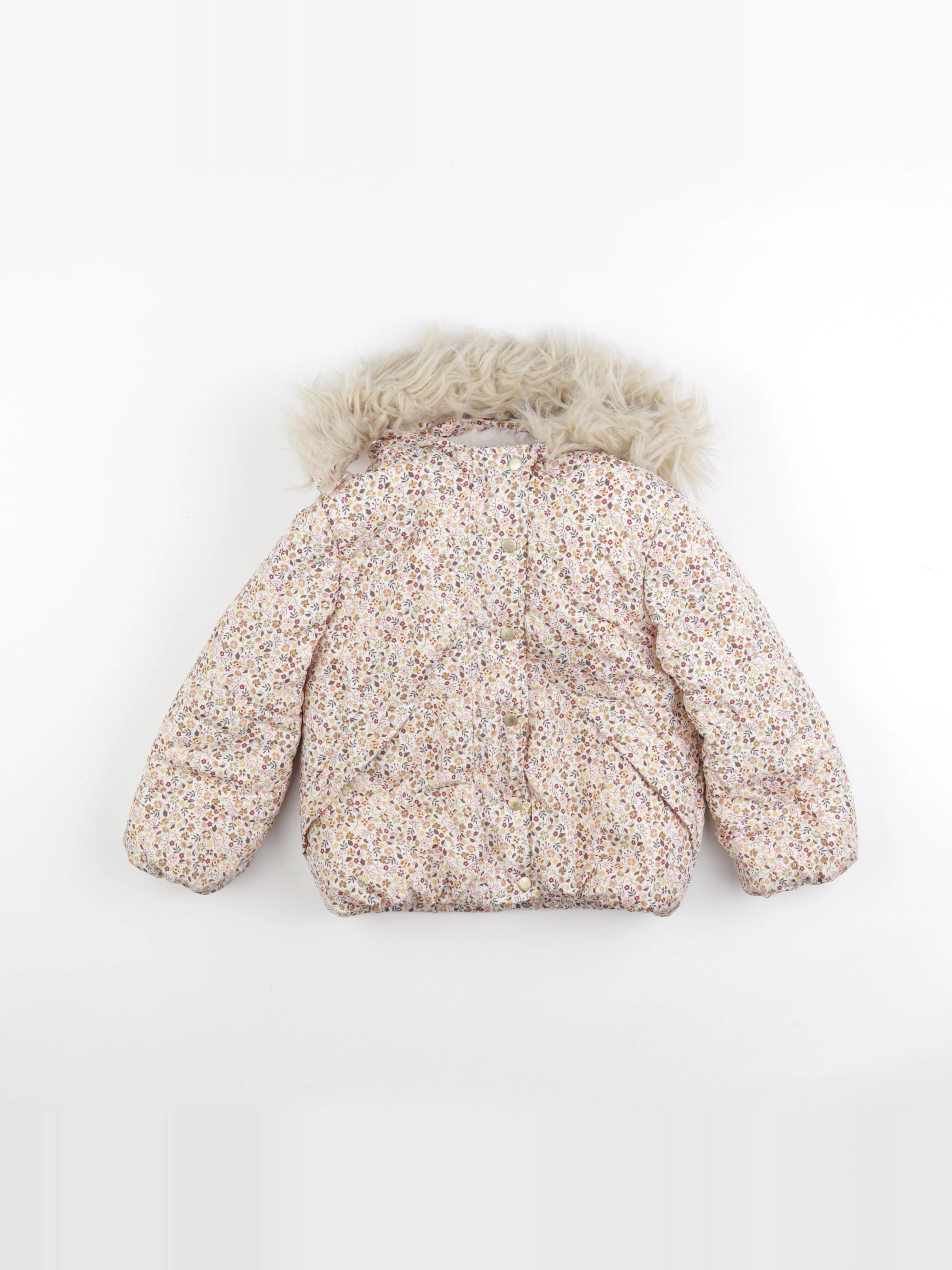 Vertbaudet - doudoune multicolore - 4 ans