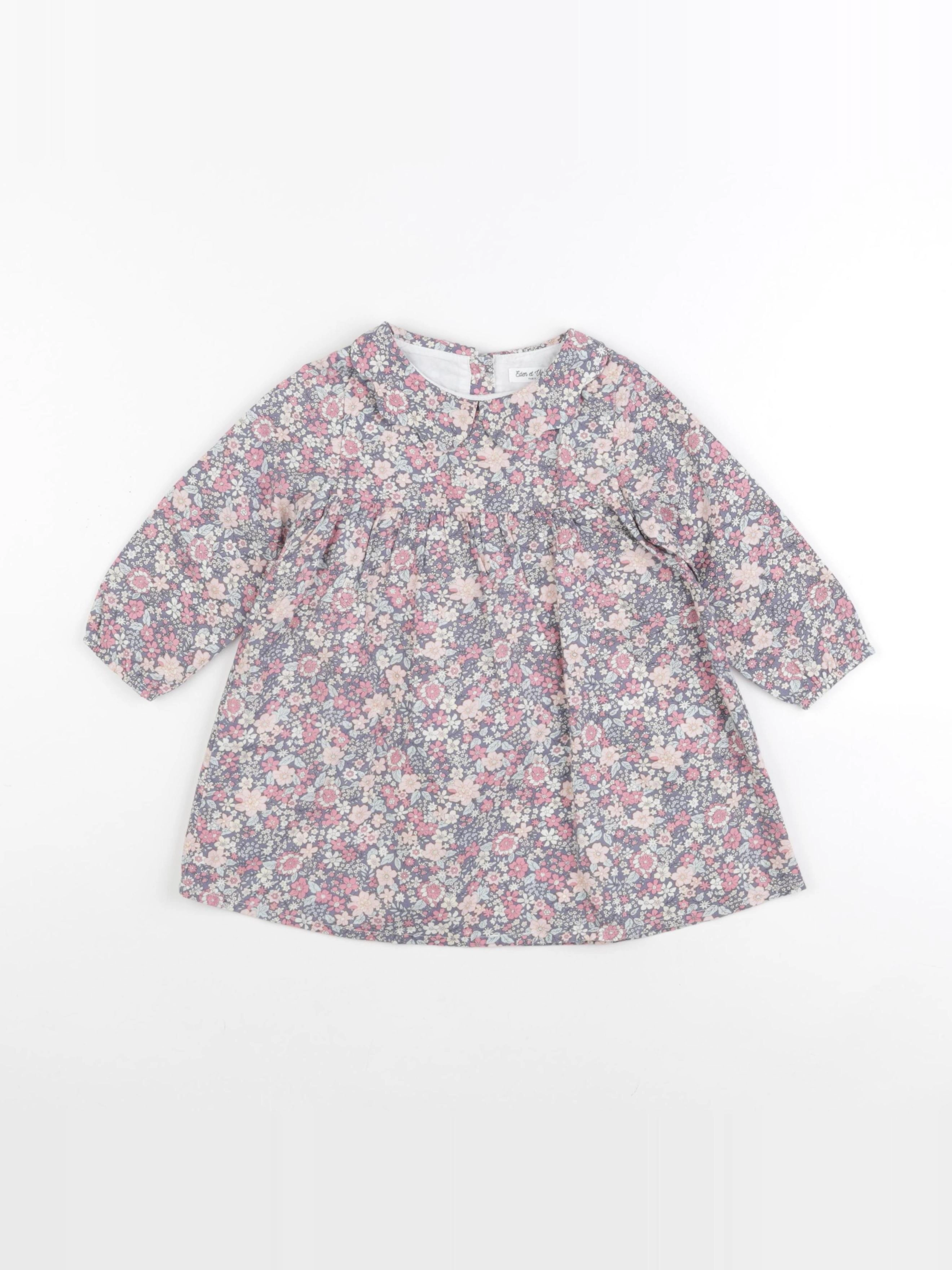 Eden & Victor - robe multicolore - 2 ans