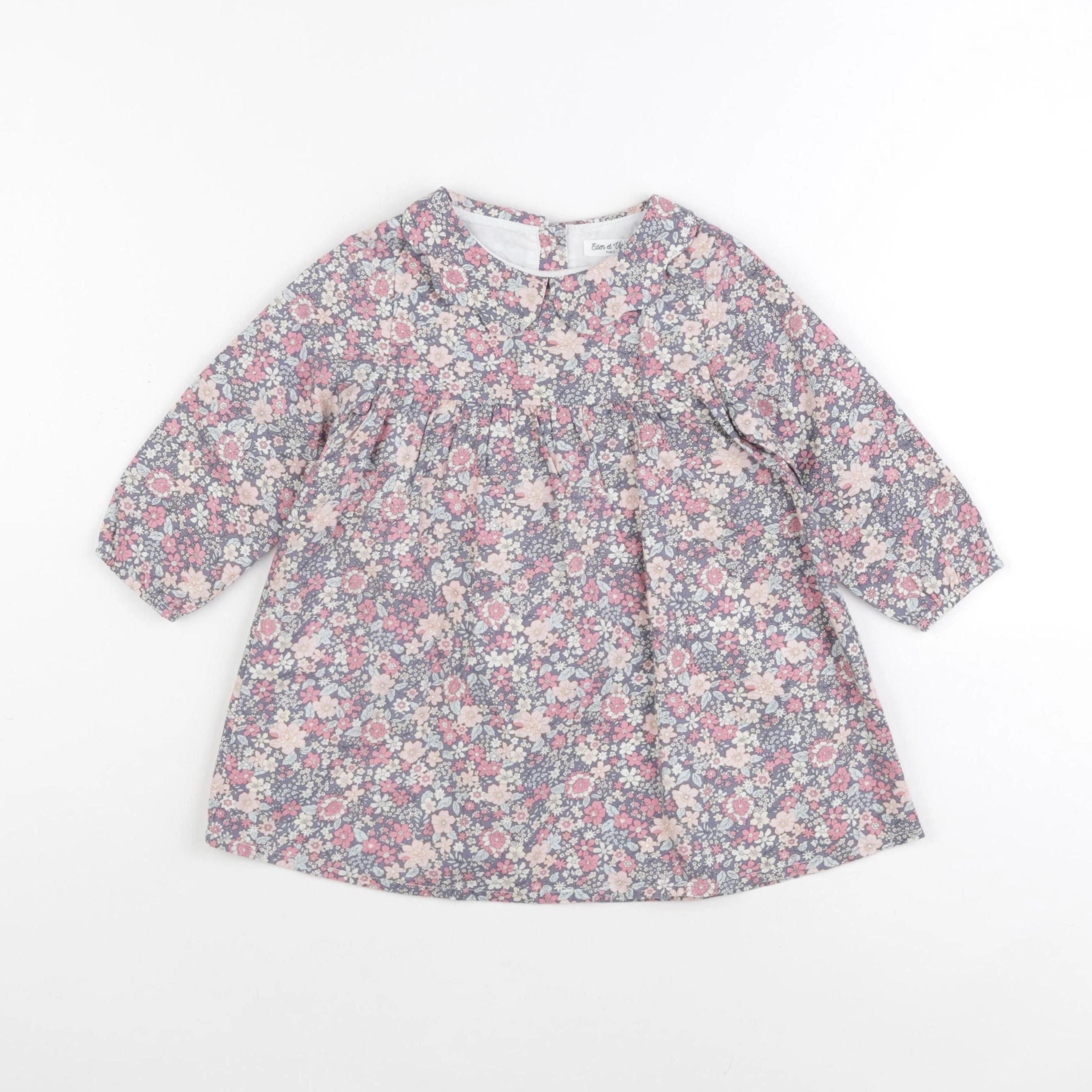 Eden & Victor - robe multicolore - 2 ans
