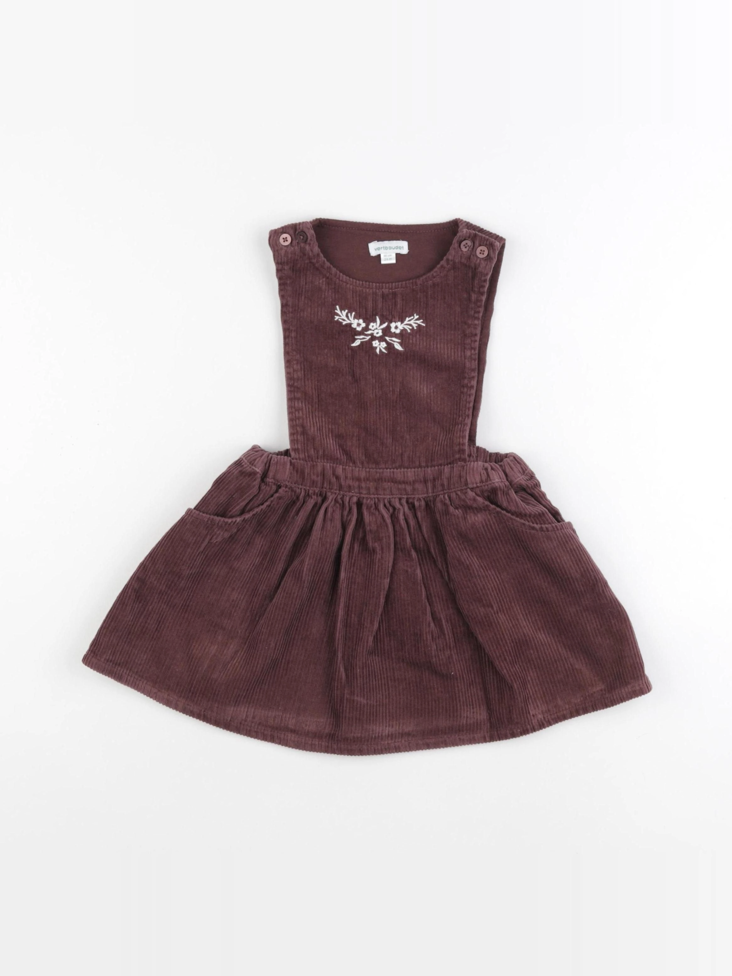 Vertbaudet - robe violet - 24 mois