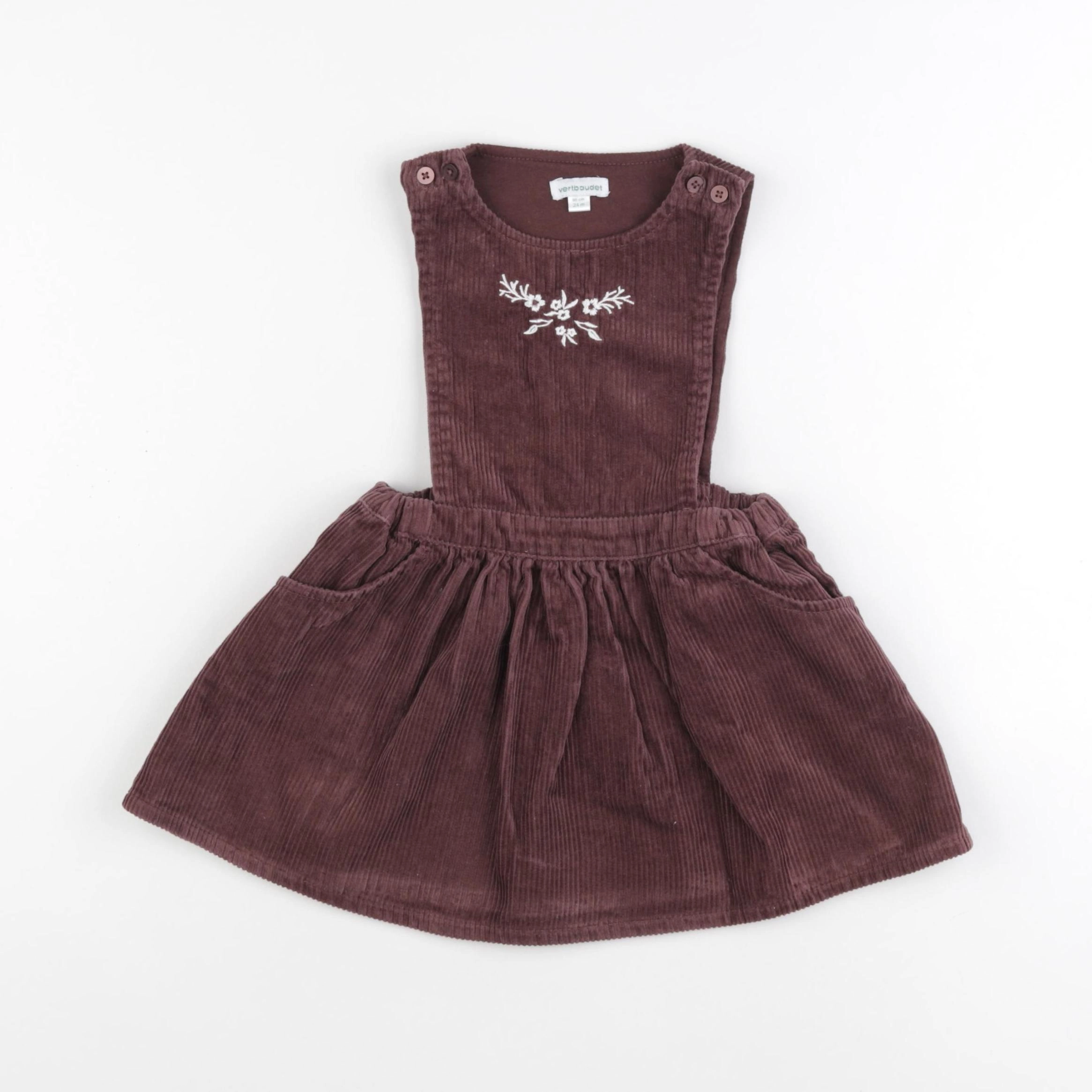 Vertbaudet - robe violet - 24 mois