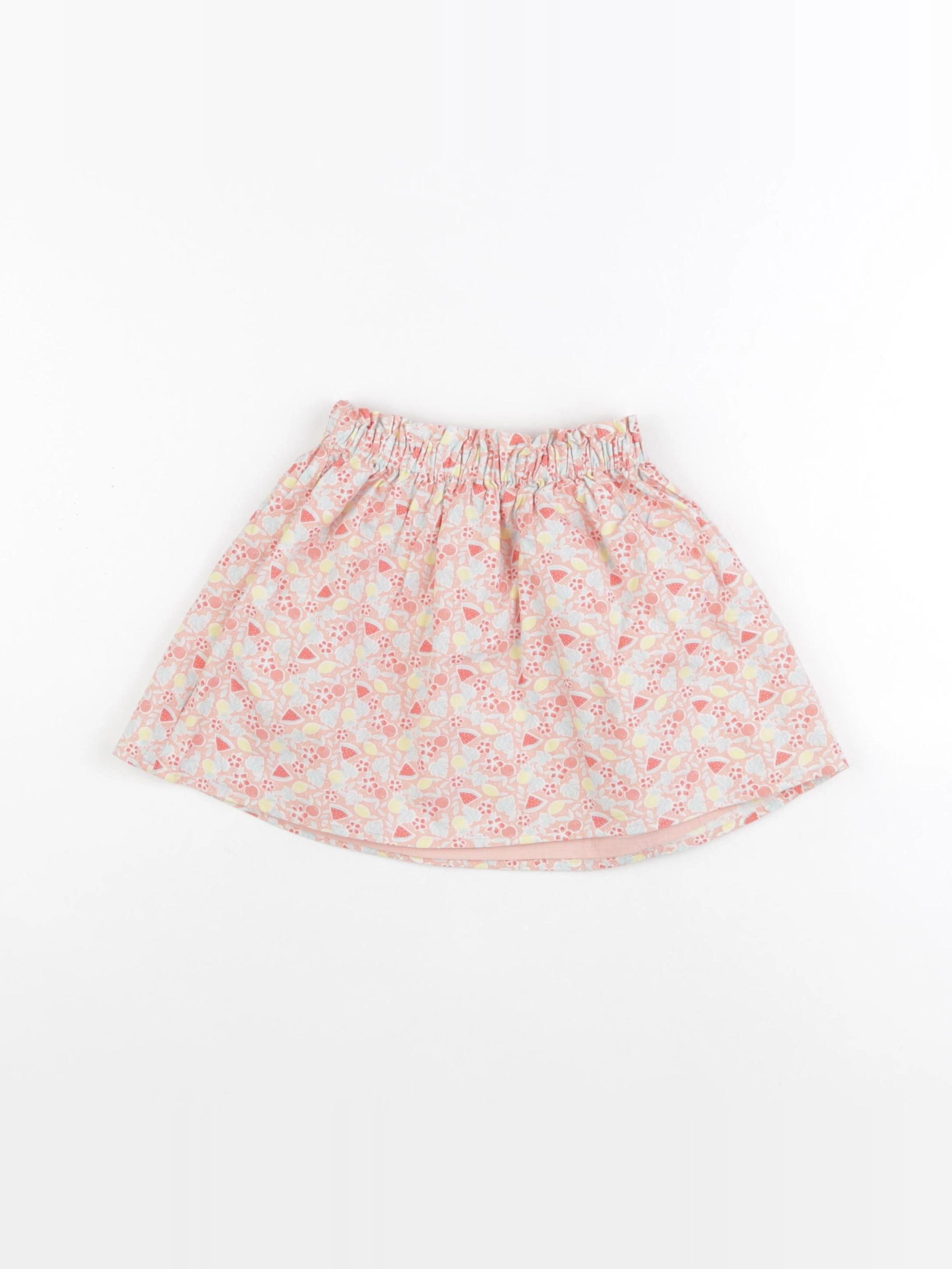 Eden & Victor - jupe rose - 2 ans