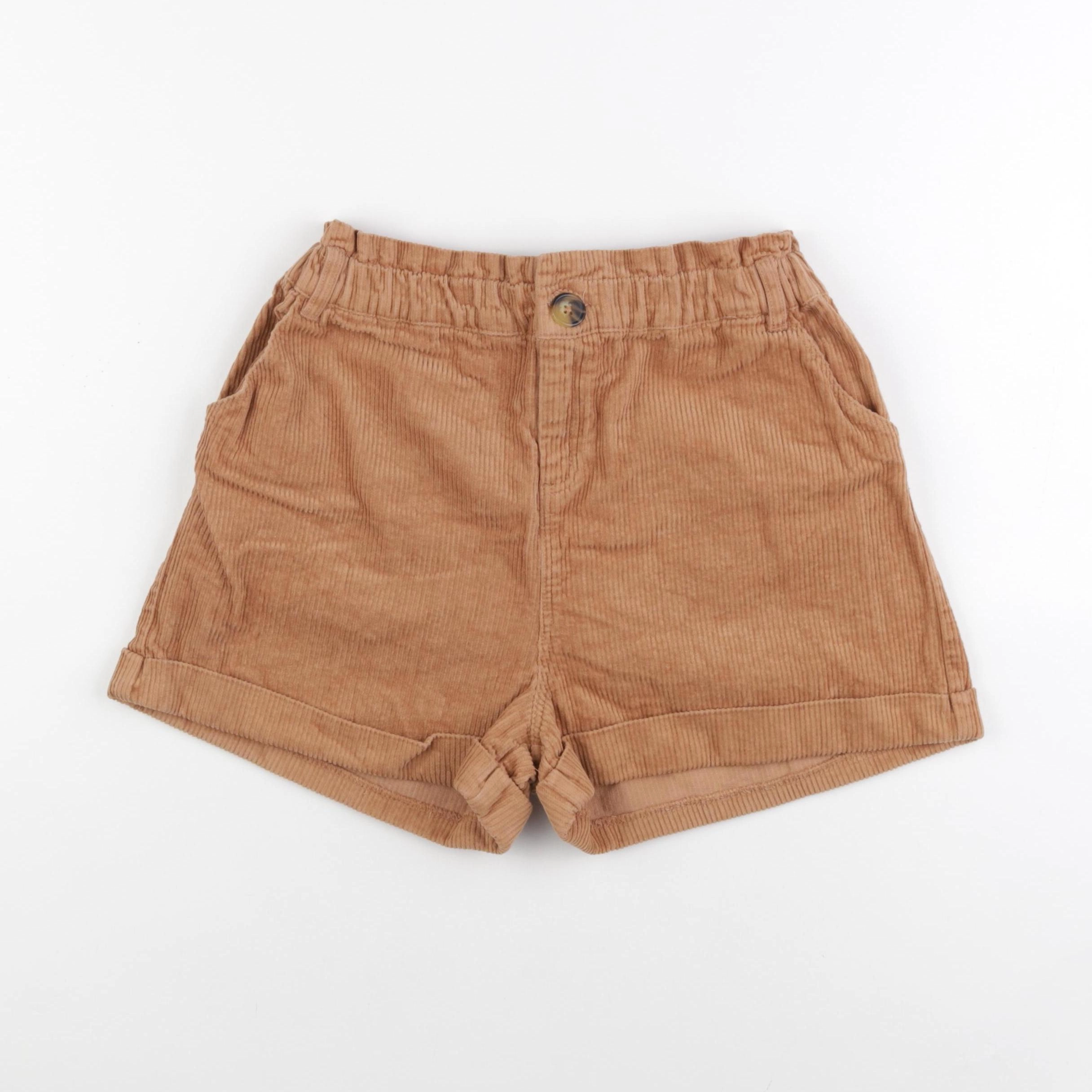 Vertbaudet - short marron - 12 ans