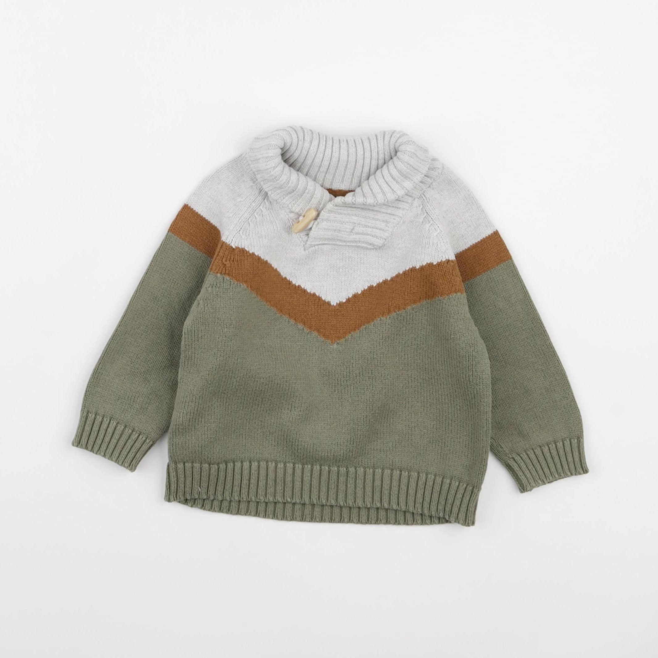 Tape à l'oeil - pull multicolore - 9 mois