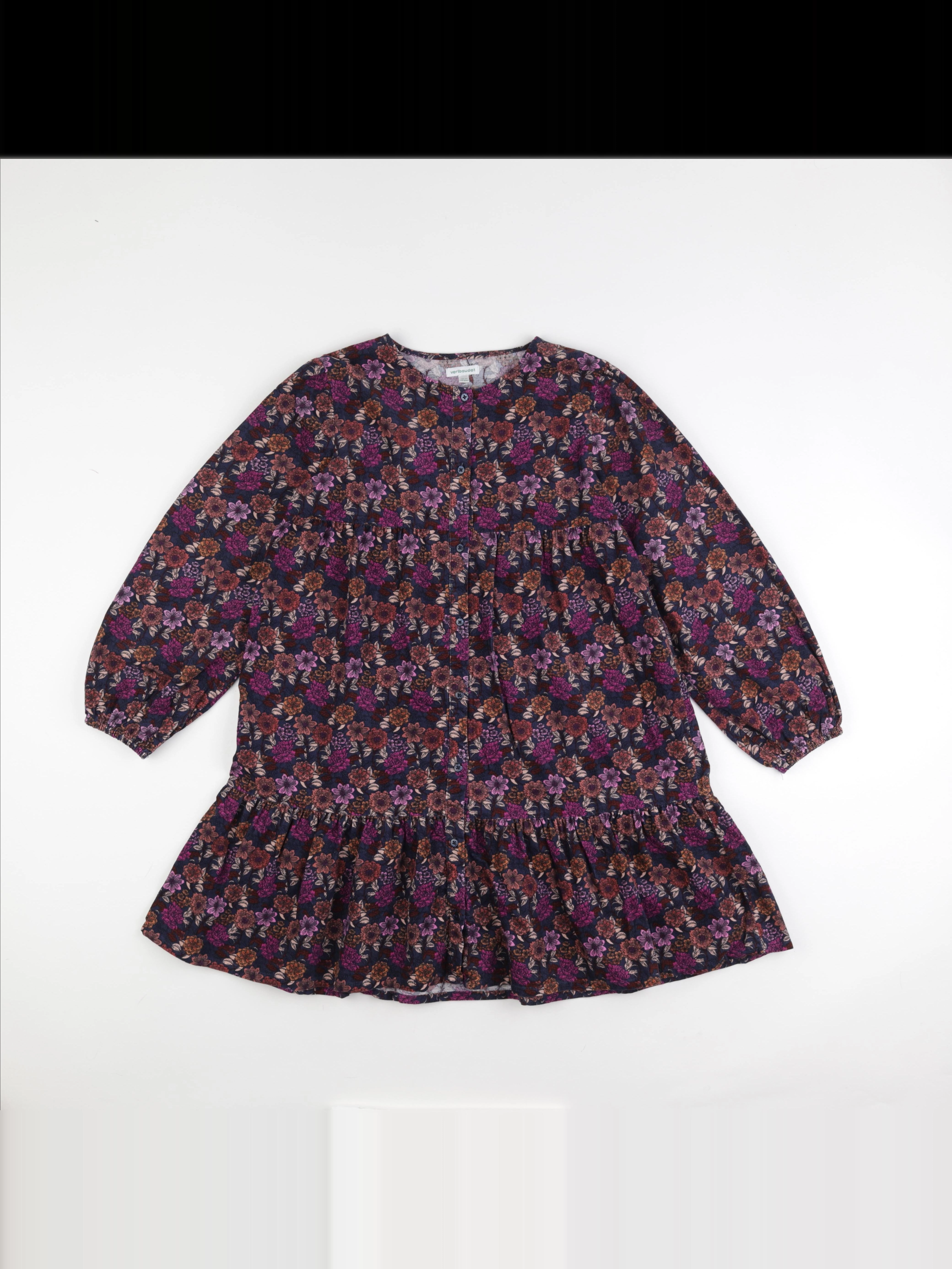 Vertbaudet - robe multicolore - 12 ans