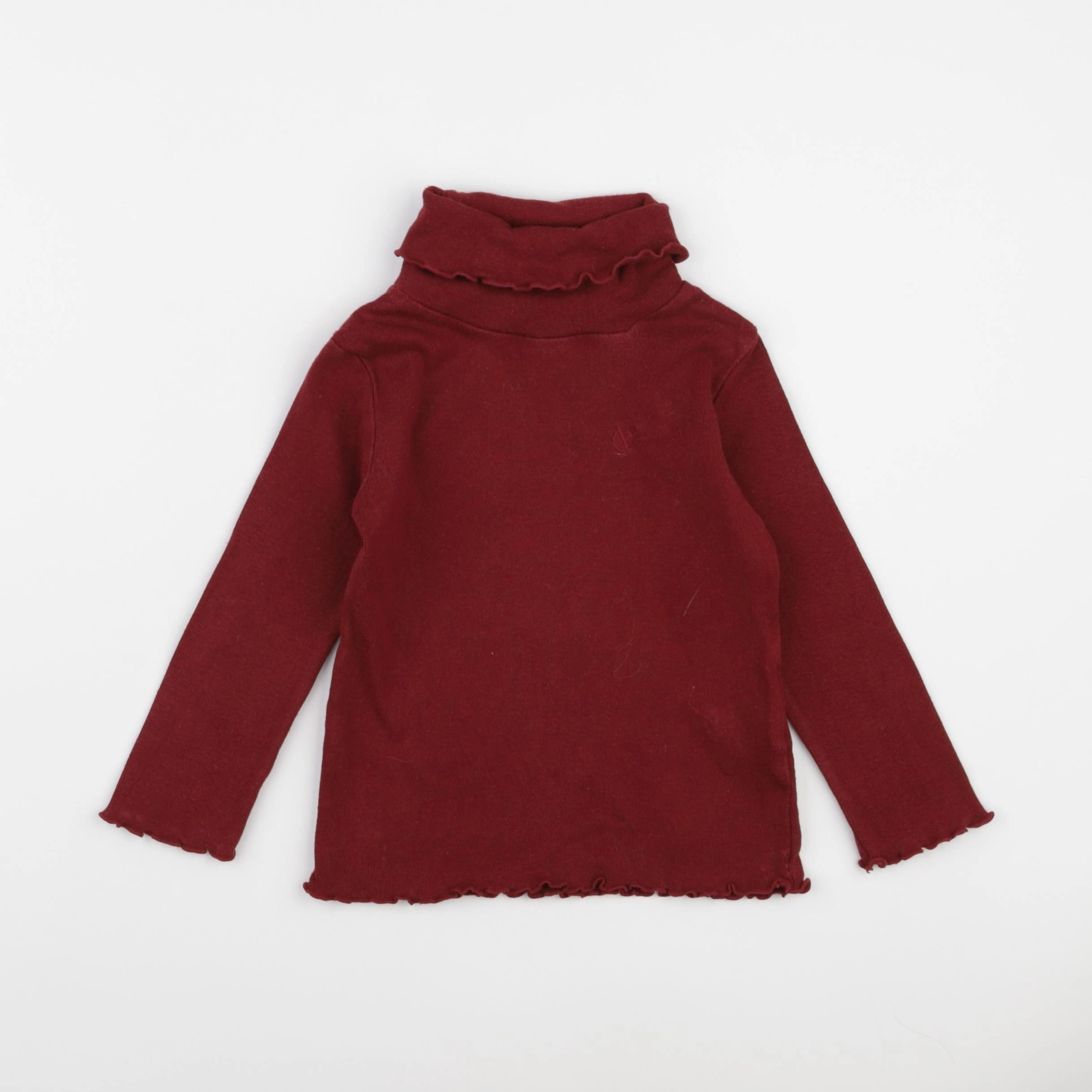 Cyrillus - sous-pull rouge - 3 ans