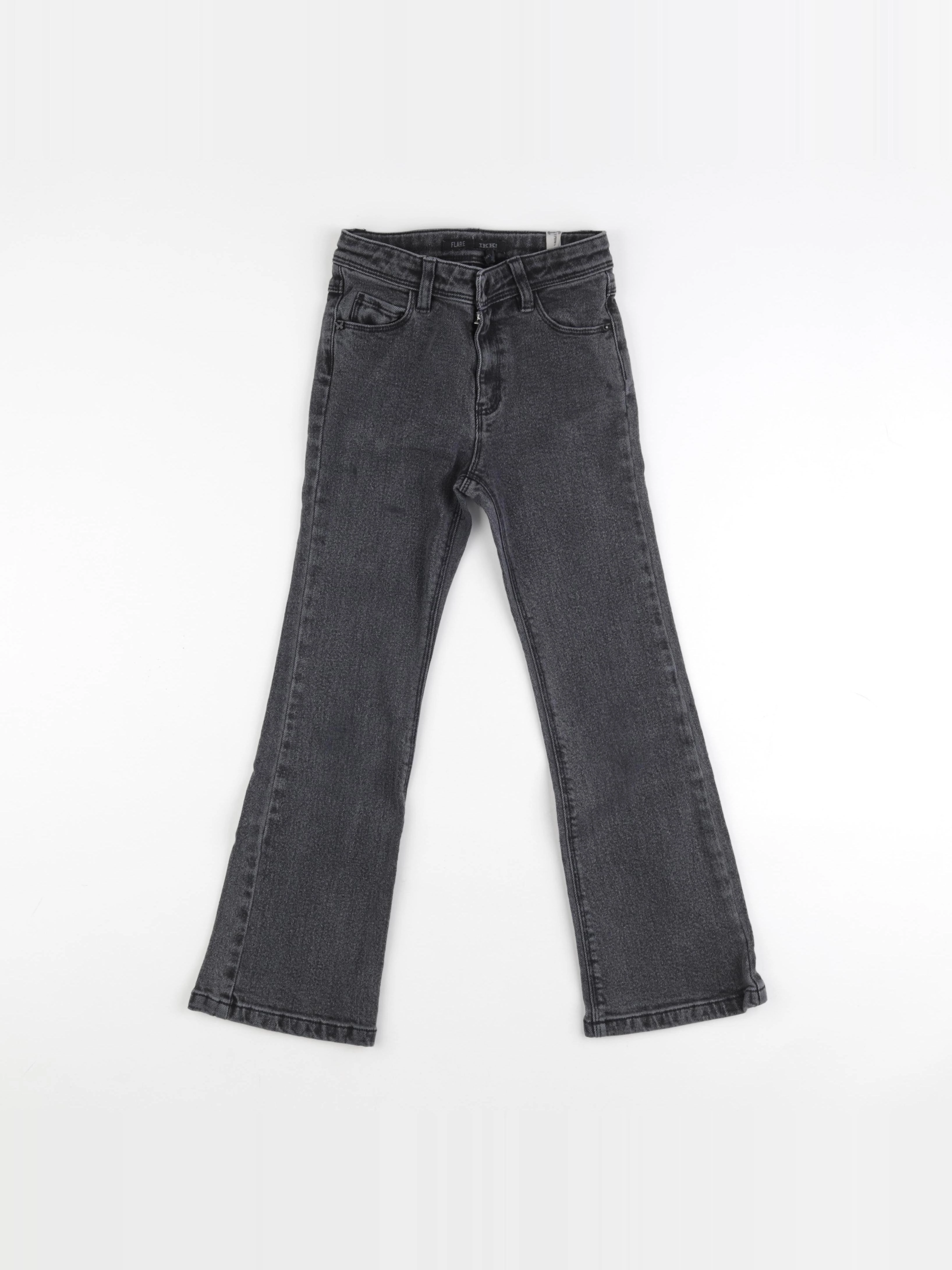 IKKS - jean gris - 8 ans