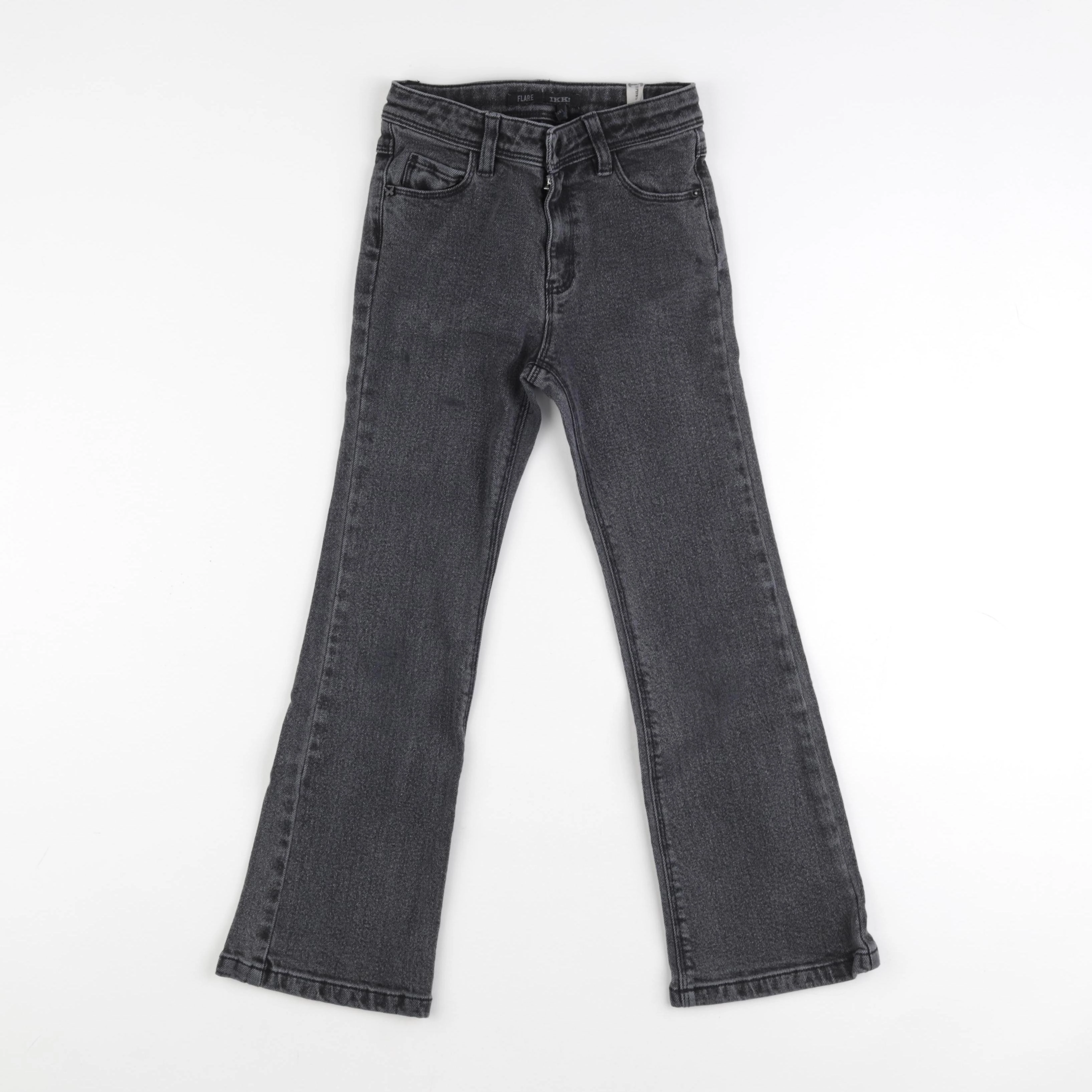 IKKS - jean gris - 8 ans