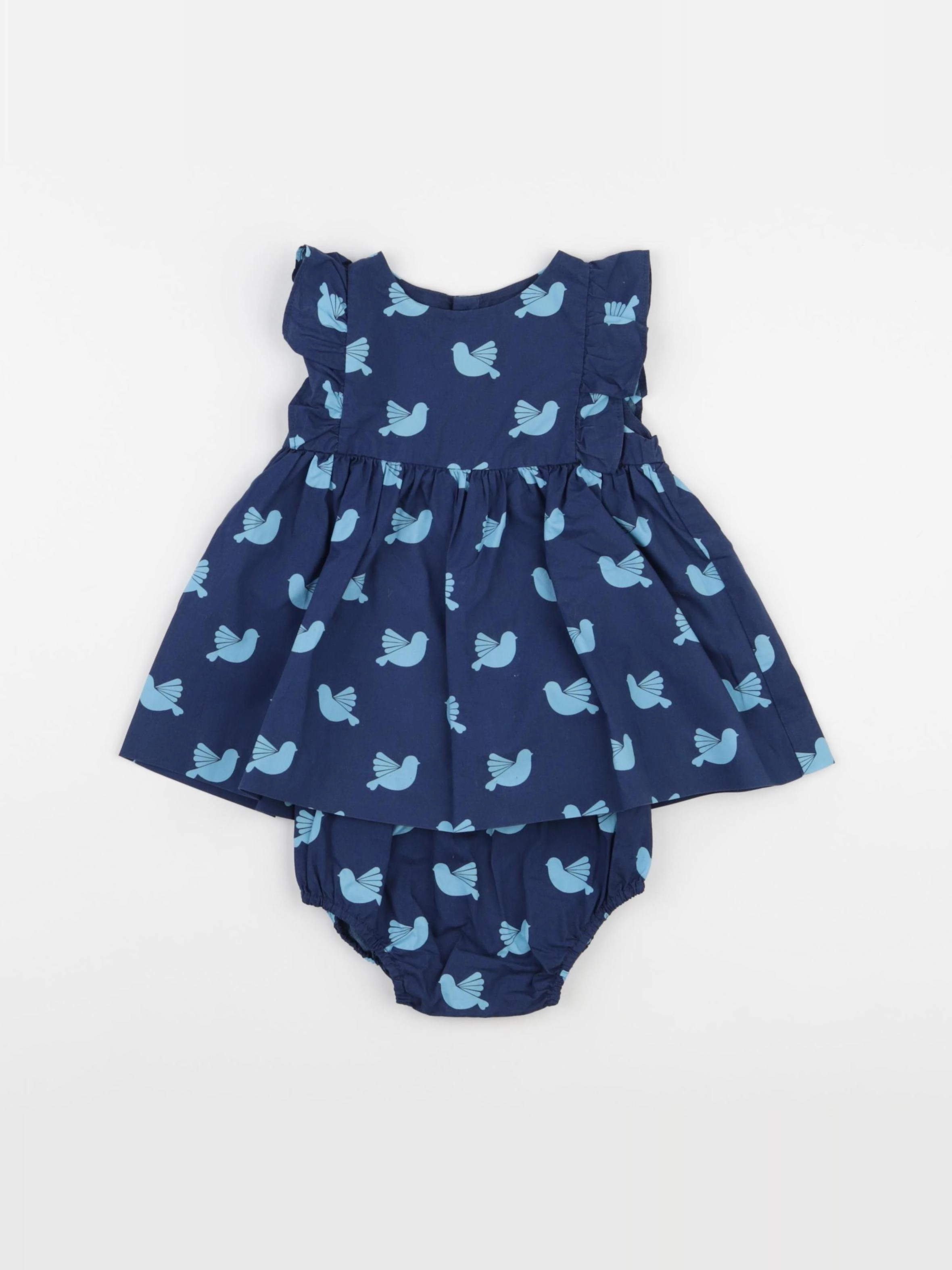 Jacadi - robe bleu - 6 mois