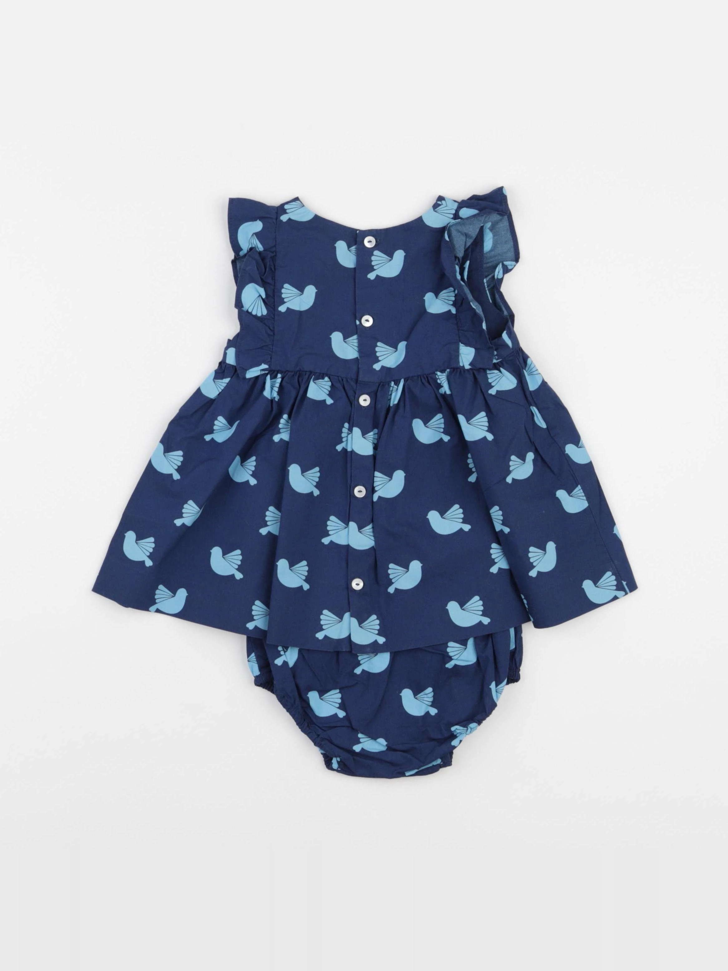 Jacadi - robe bleu - 6 mois
