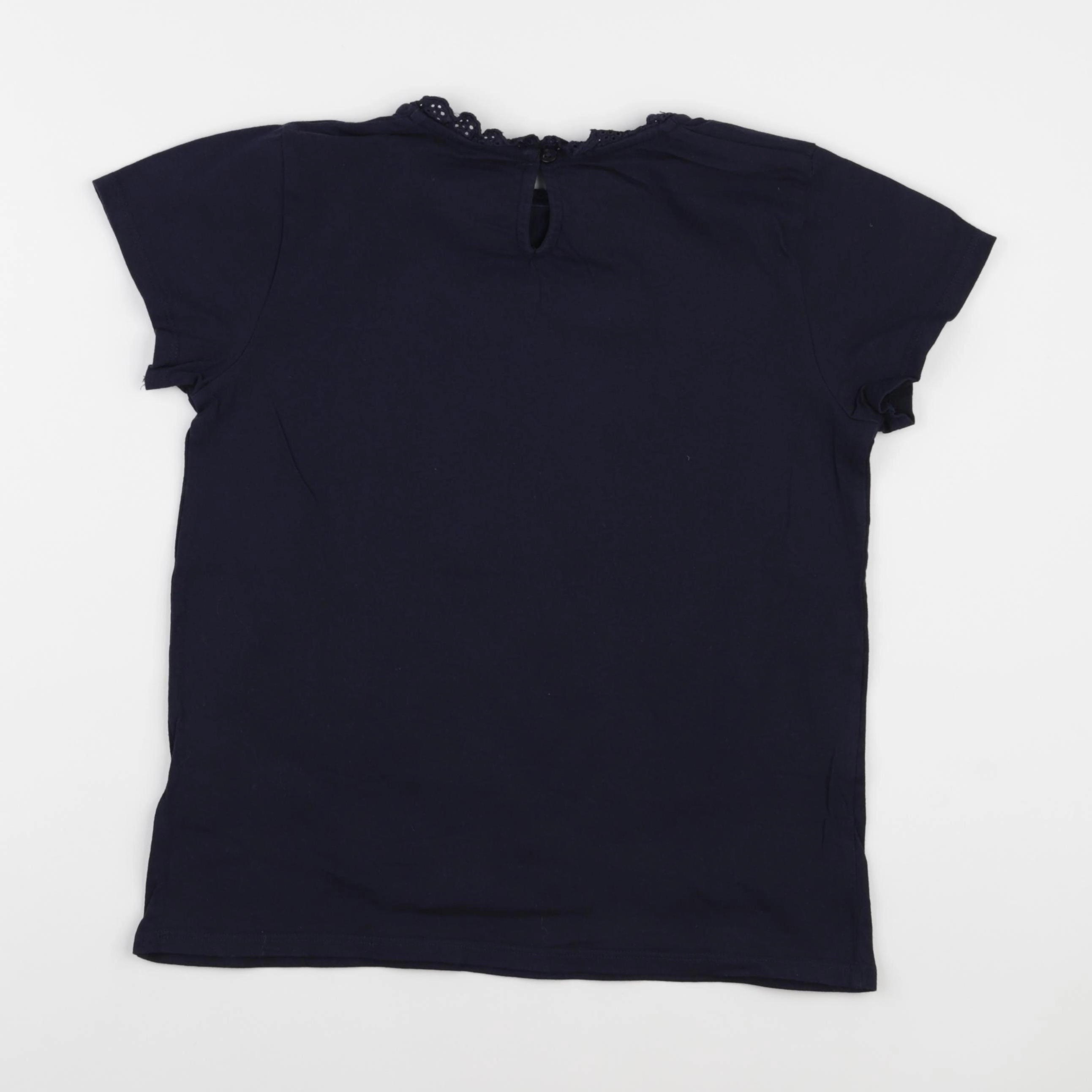 Vertbaudet - tee-shirt bleu - 12 ans