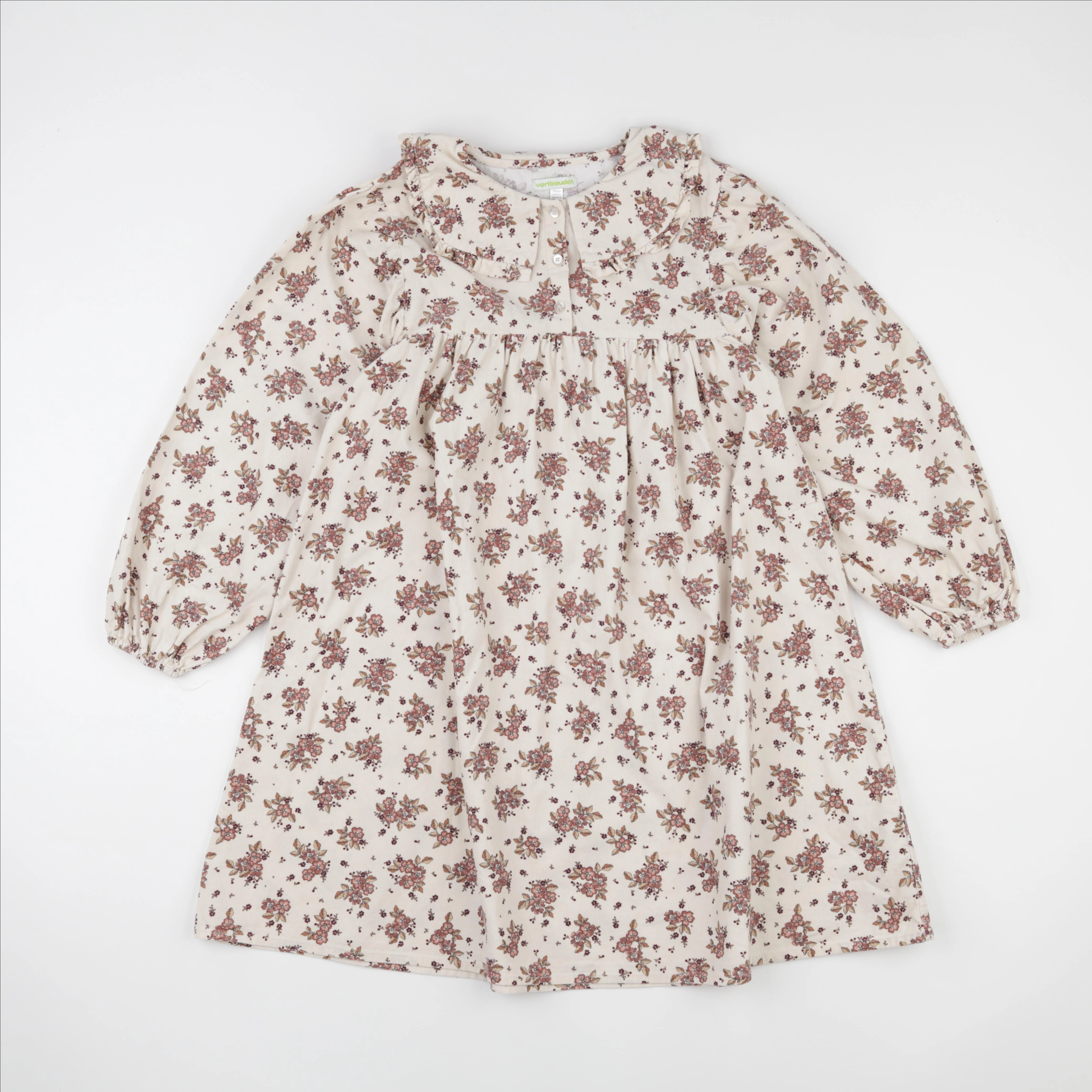Vertbaudet - robe beige - 12 ans