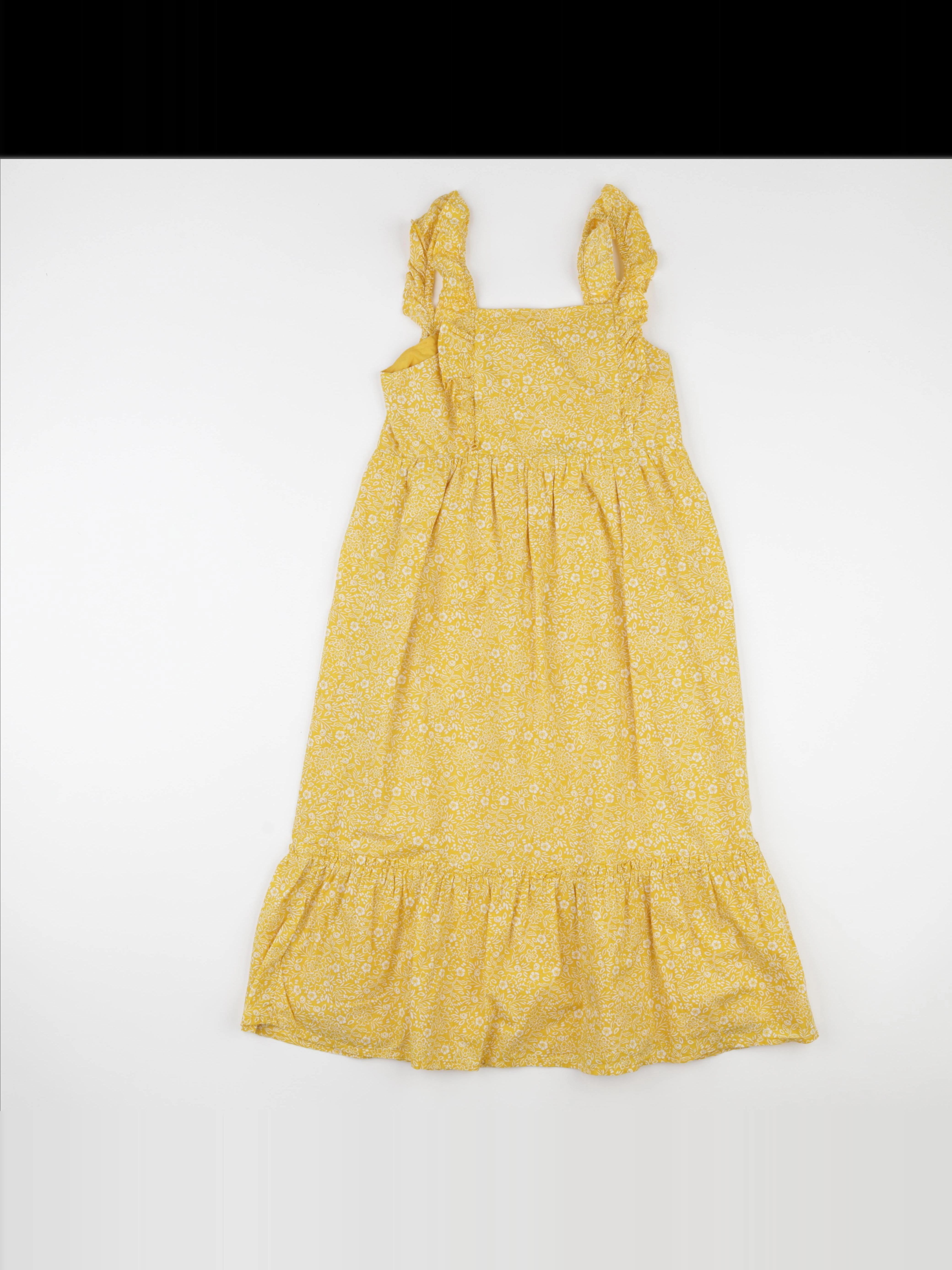 Vertbaudet - robe jaune - 10 ans