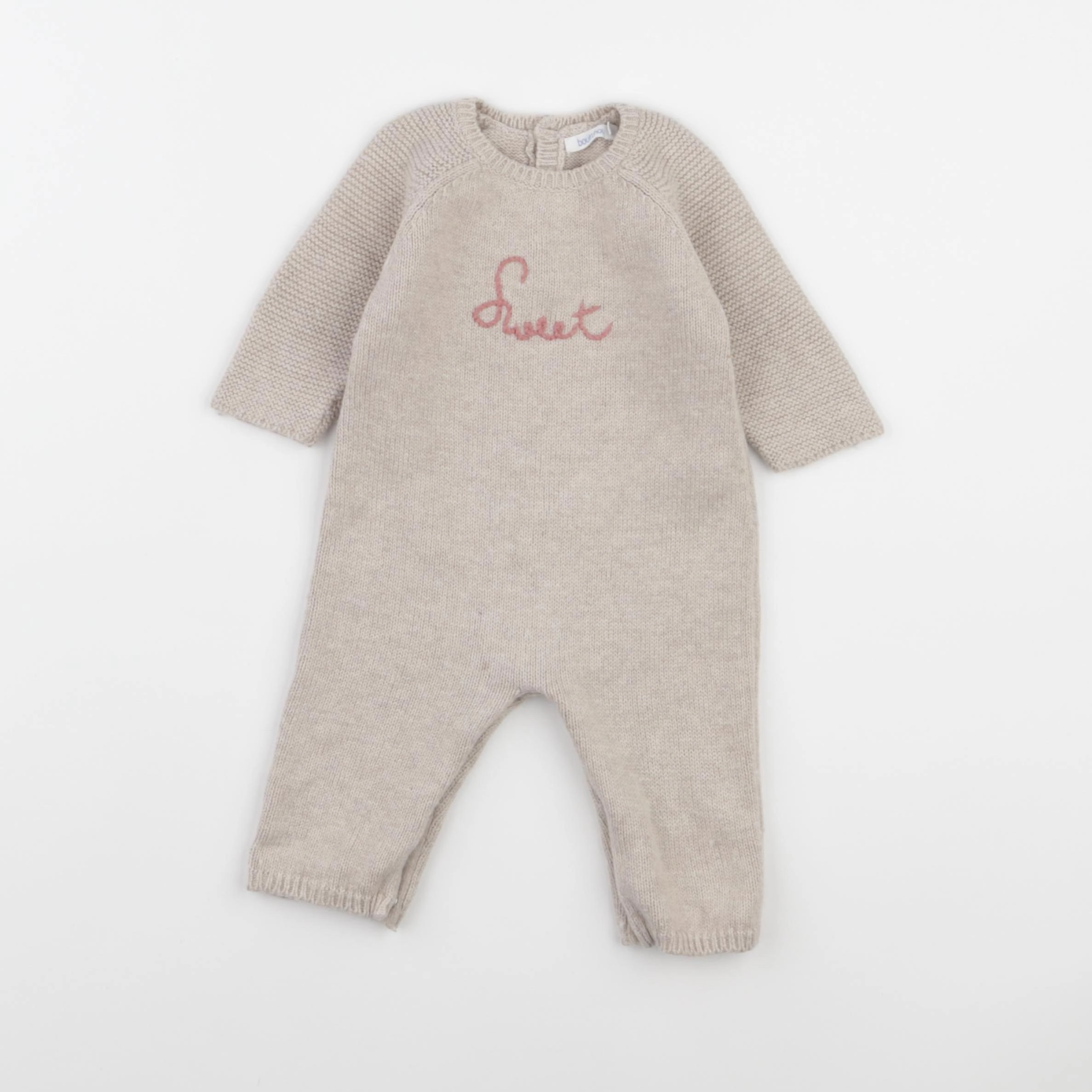 Boutchou - combinaison beige - 1 mois