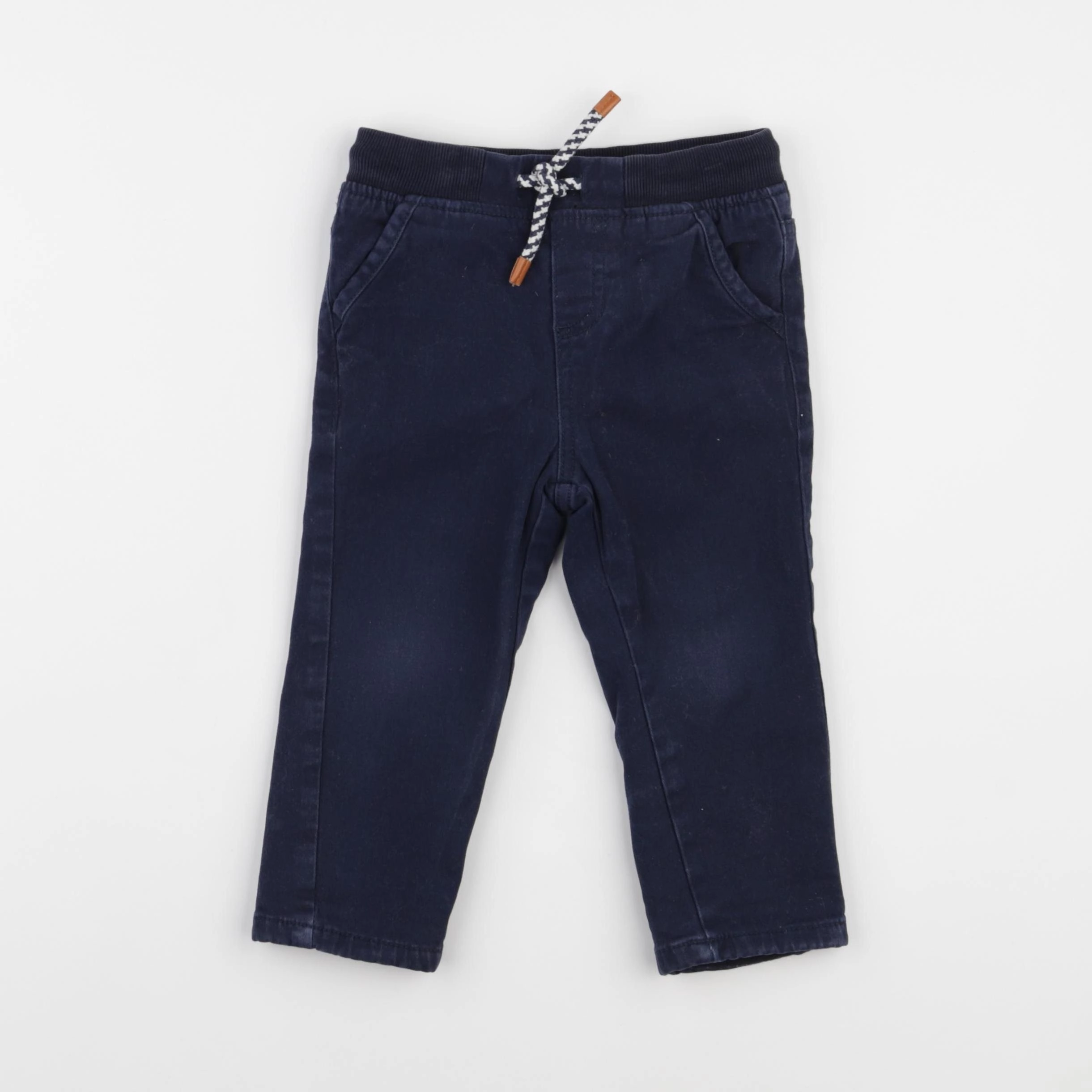Vertbaudet - pantalon bleu - 24 mois