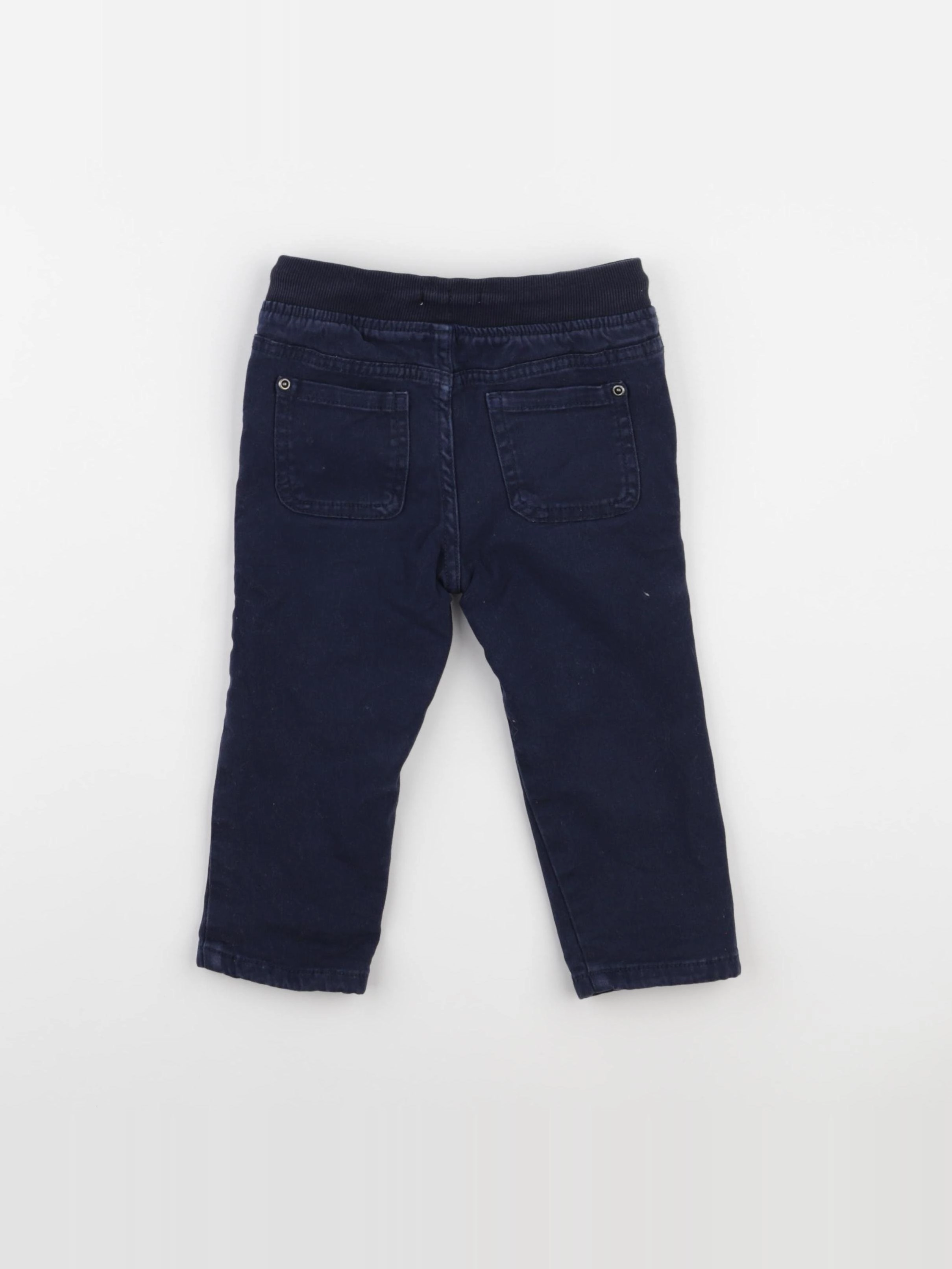 Vertbaudet - pantalon bleu - 24 mois