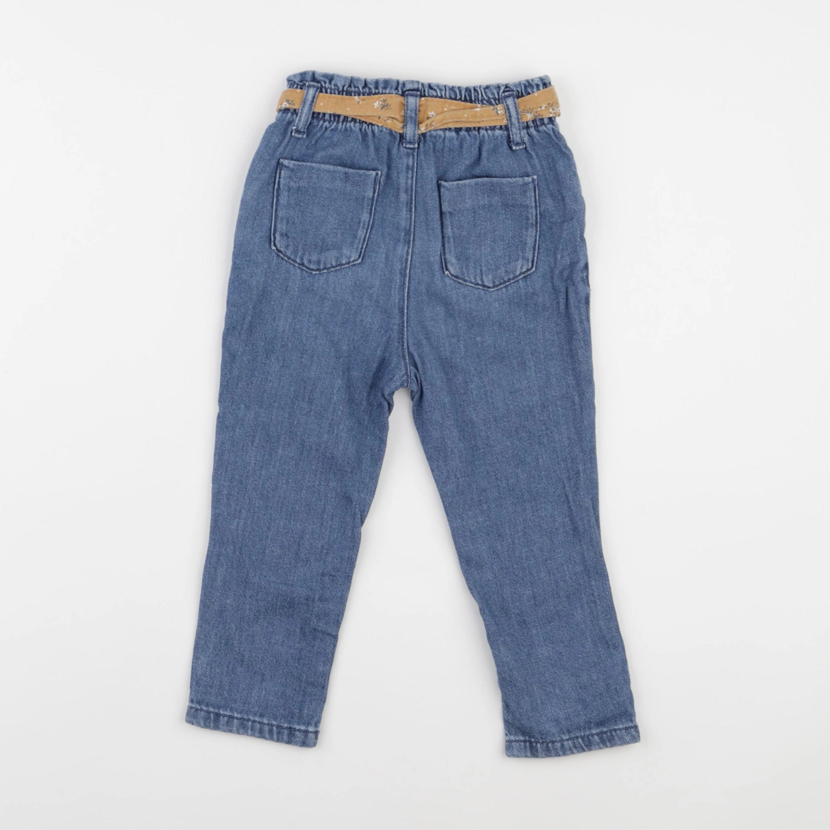 Vertbaudet - jegging bleu - 24 mois