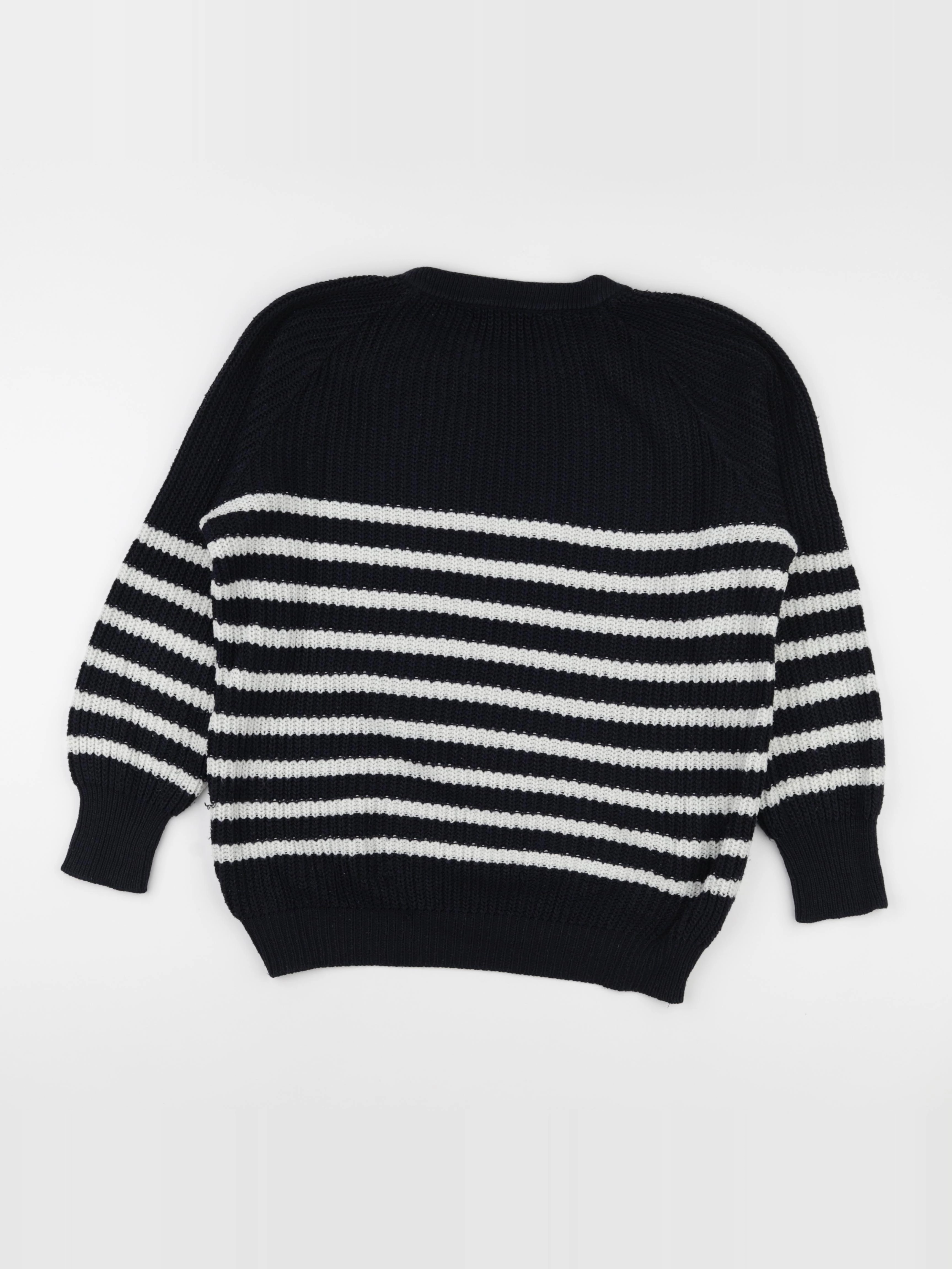 Envie de fraise - pull grossesse bleu - s