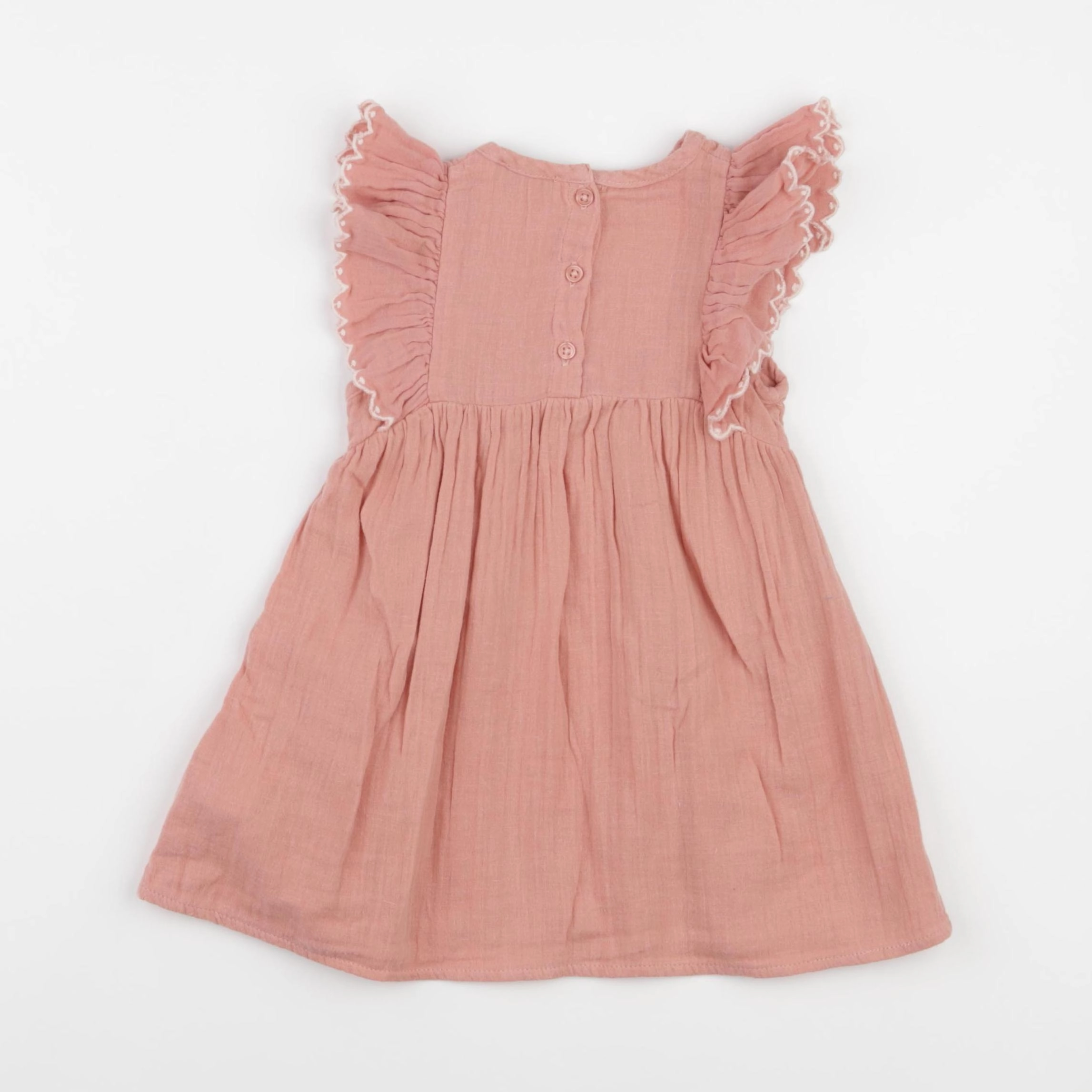 Cyrillus - robe rose - 12 mois