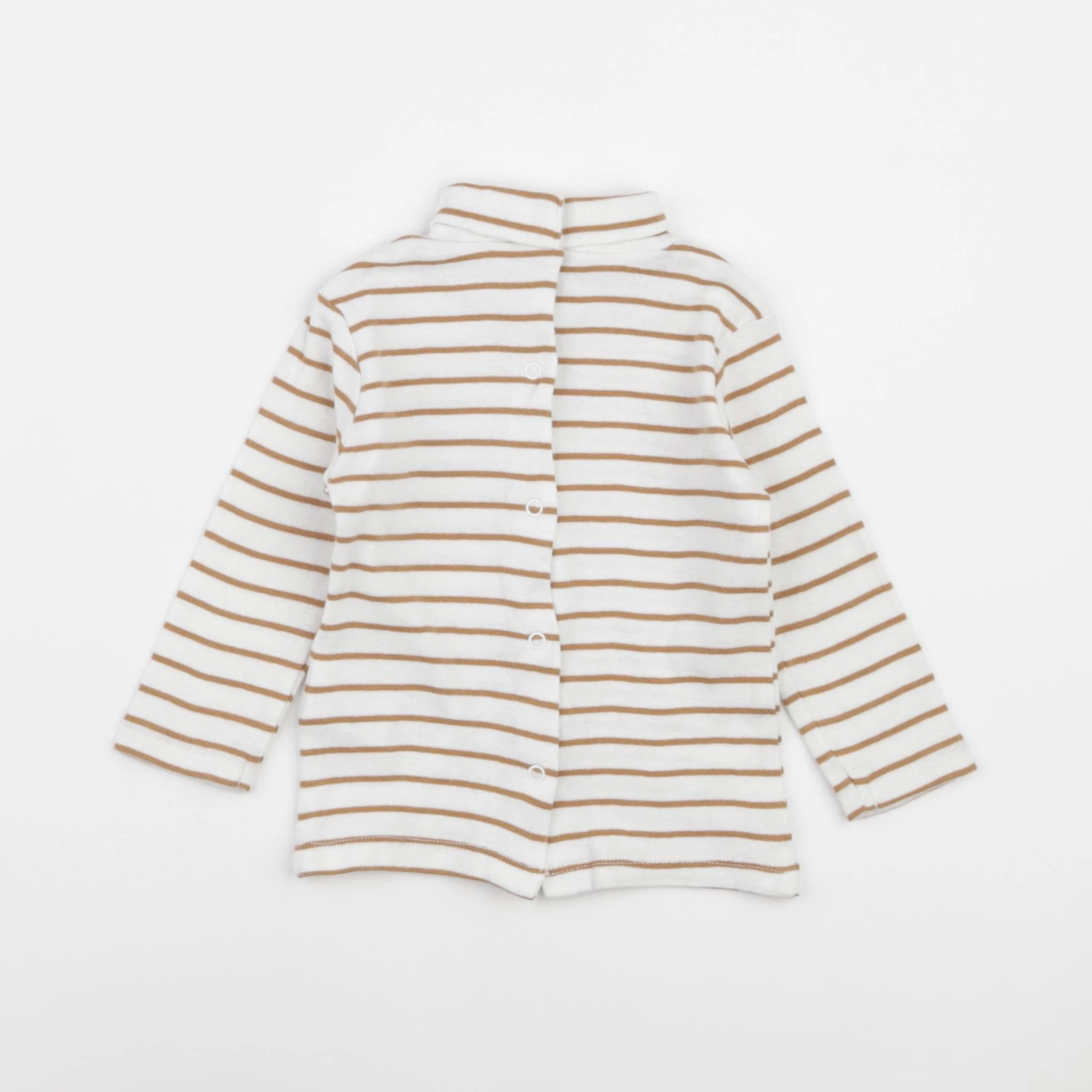 Vertbaudet - sous-pull marron - 9 mois