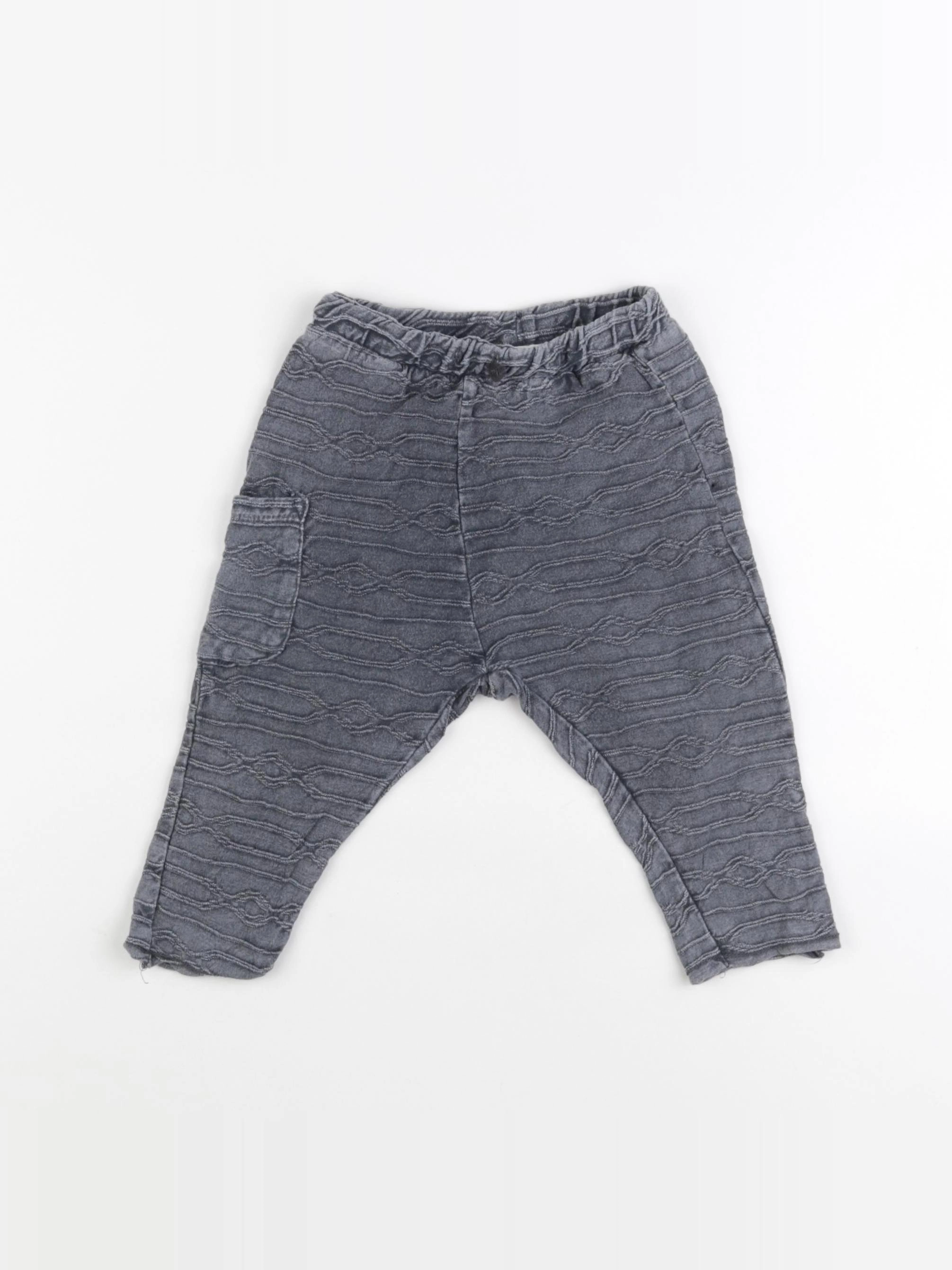 Zara - sarouel gris - 9/12 mois