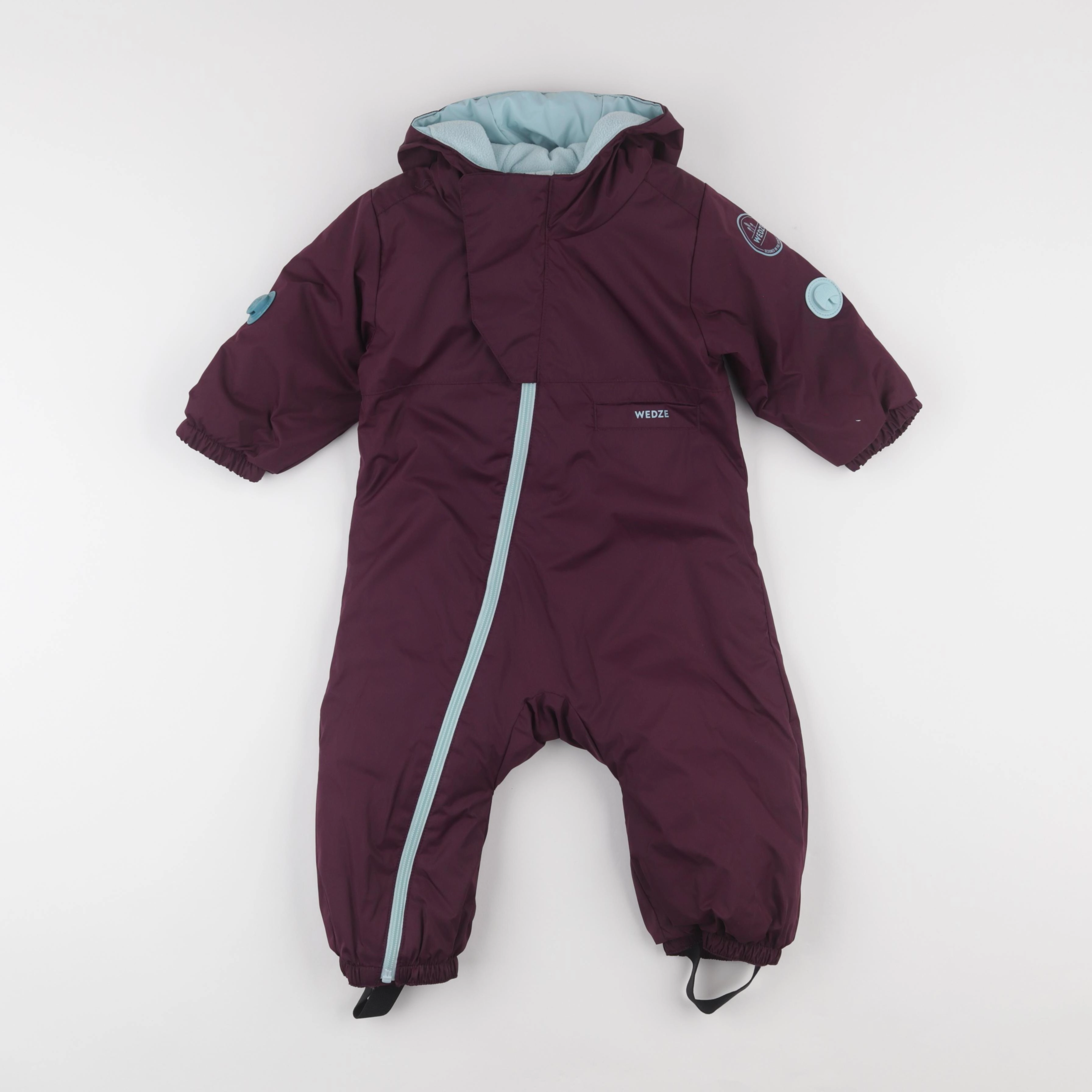 Decathlon ski - combinaison de ski violet - 18 mois