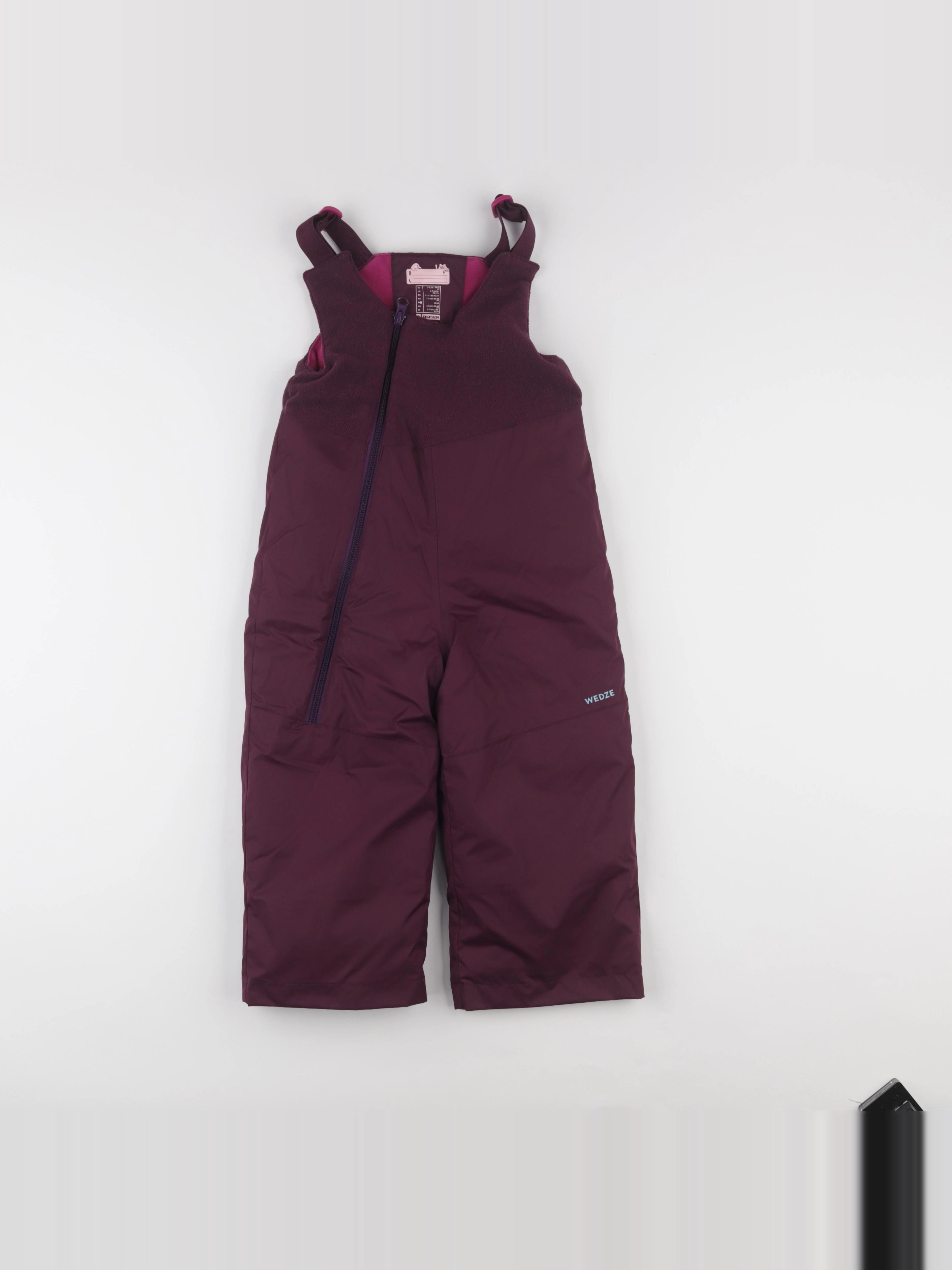 Decathlon ski - combinaison de ski violet - 2/3 ans